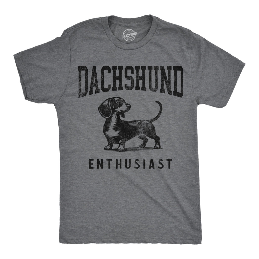 Daschund Enthusiast Men's T Shirt
