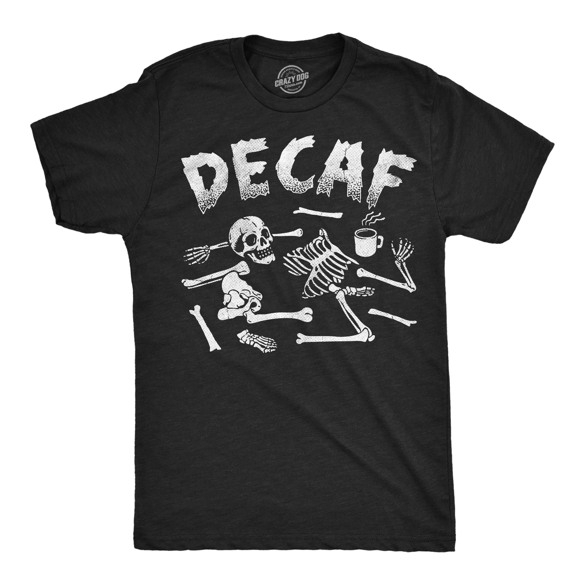 Decaf Skeleton Men's T Shirt