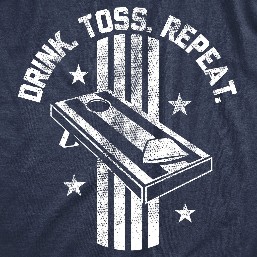 Drink Toss Repeat Men's T Shirt