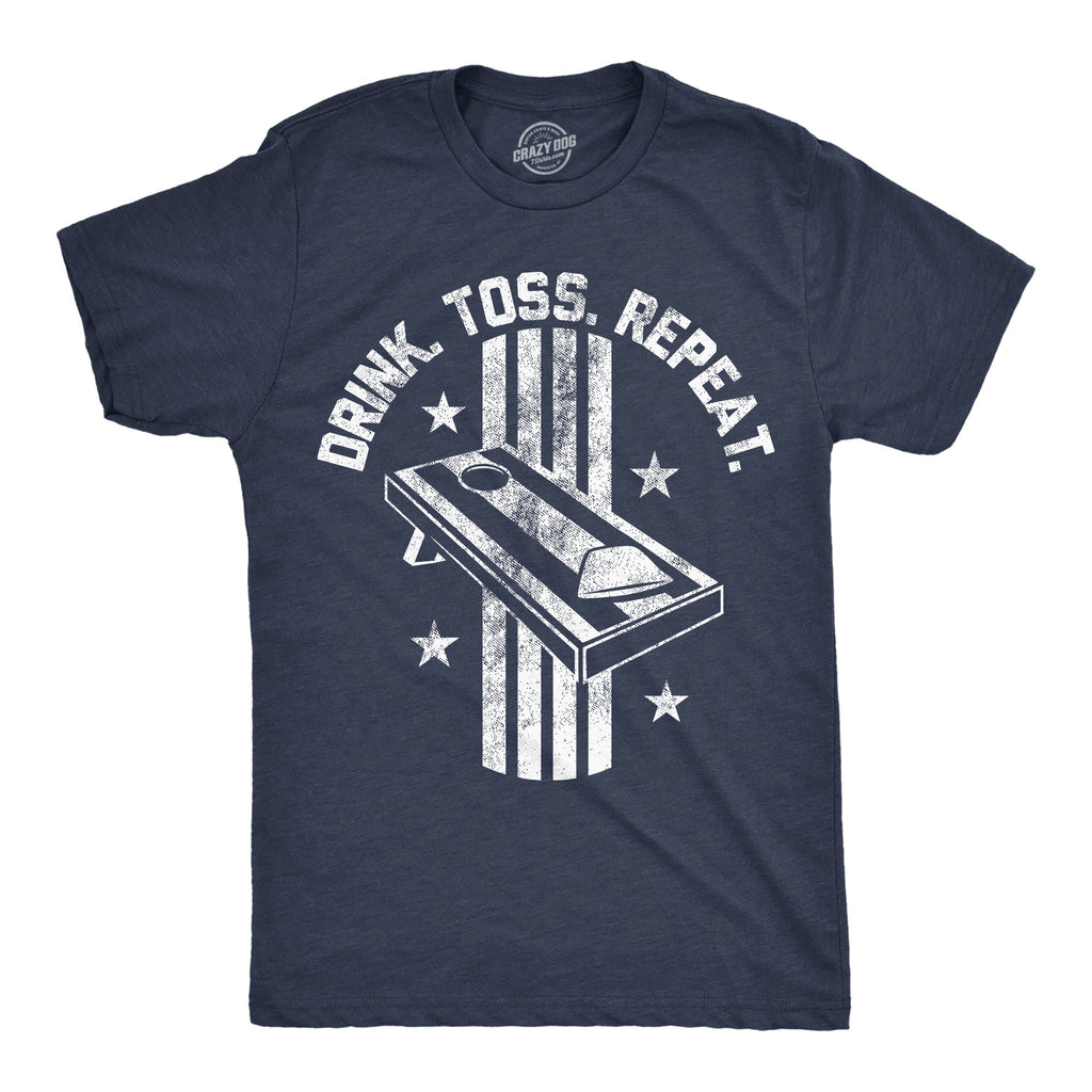 Drink Toss Repeat Men's T Shirt
