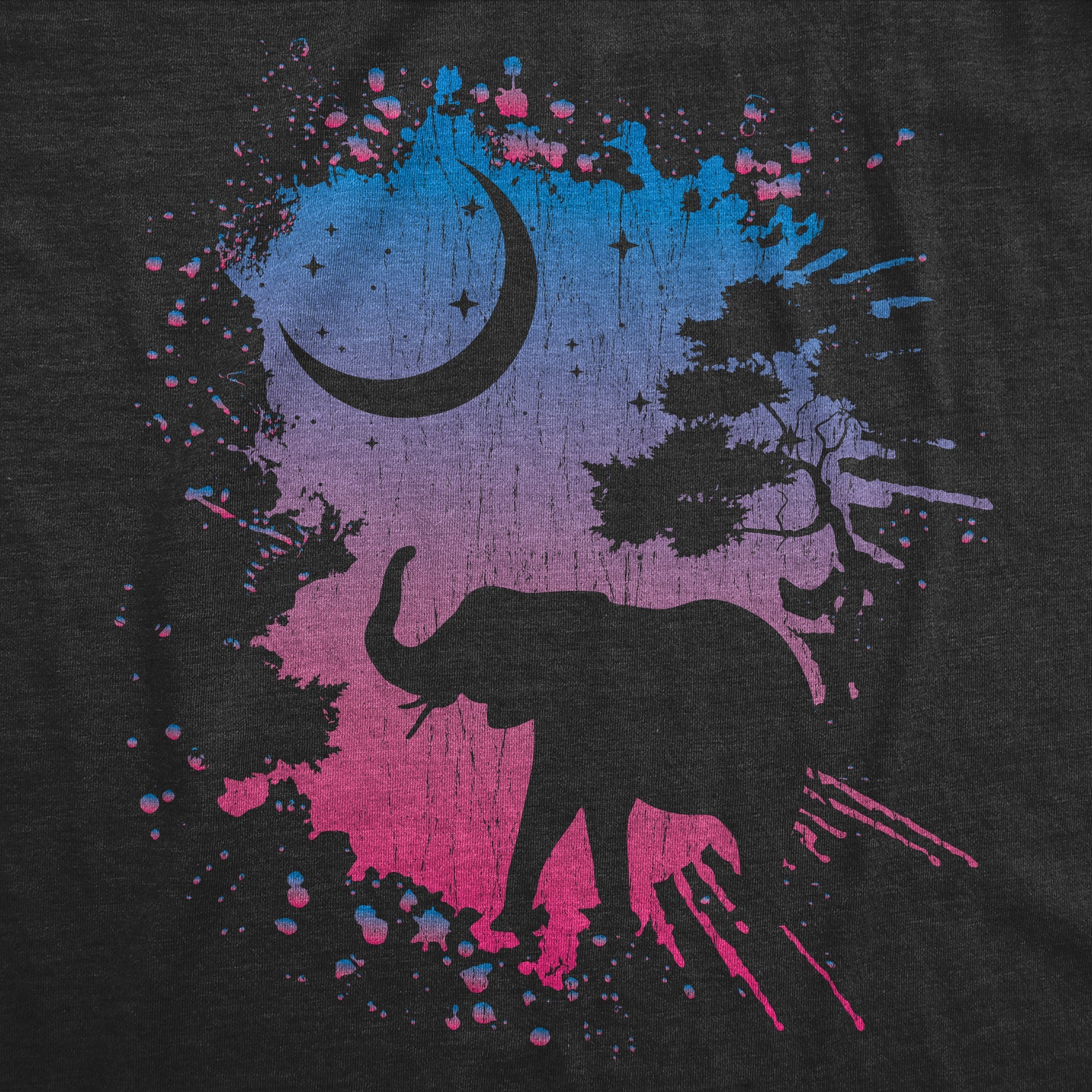Elephant Moon Women's T Shirt