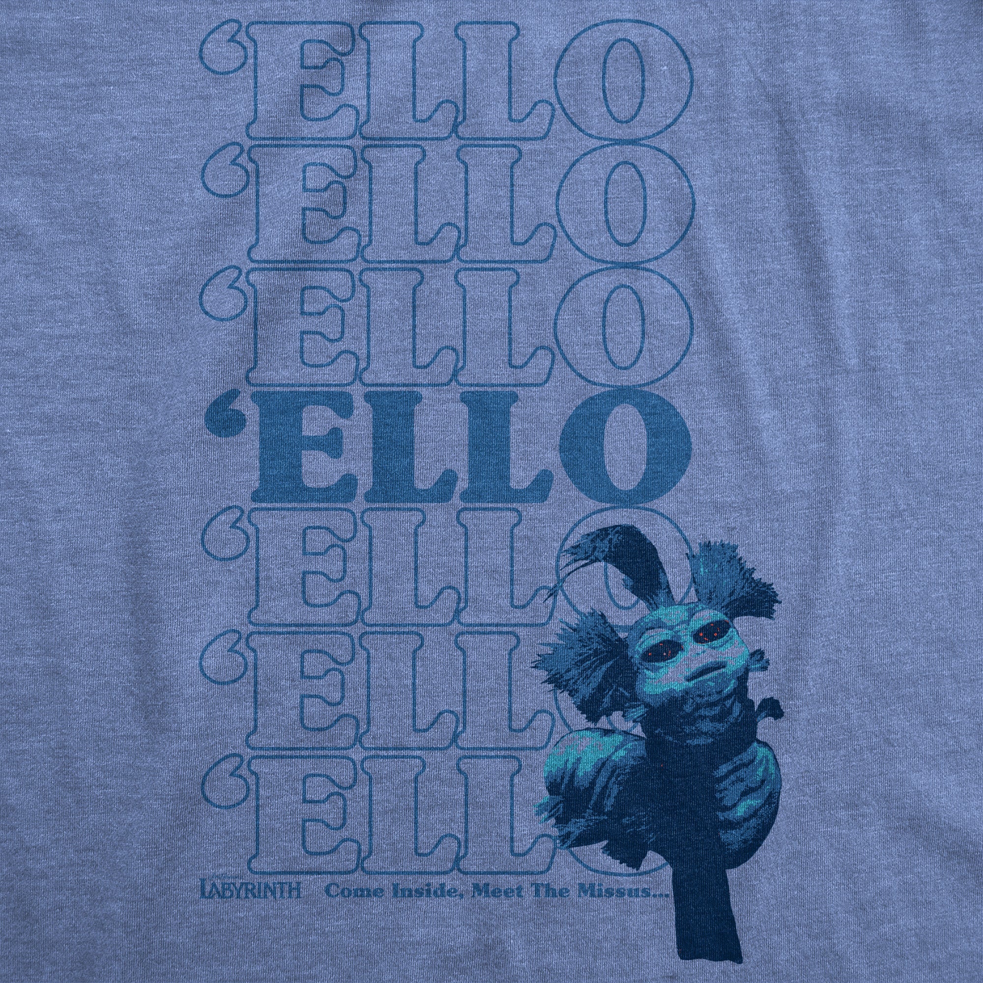 Ello Repeated Worm Men's T Shirt