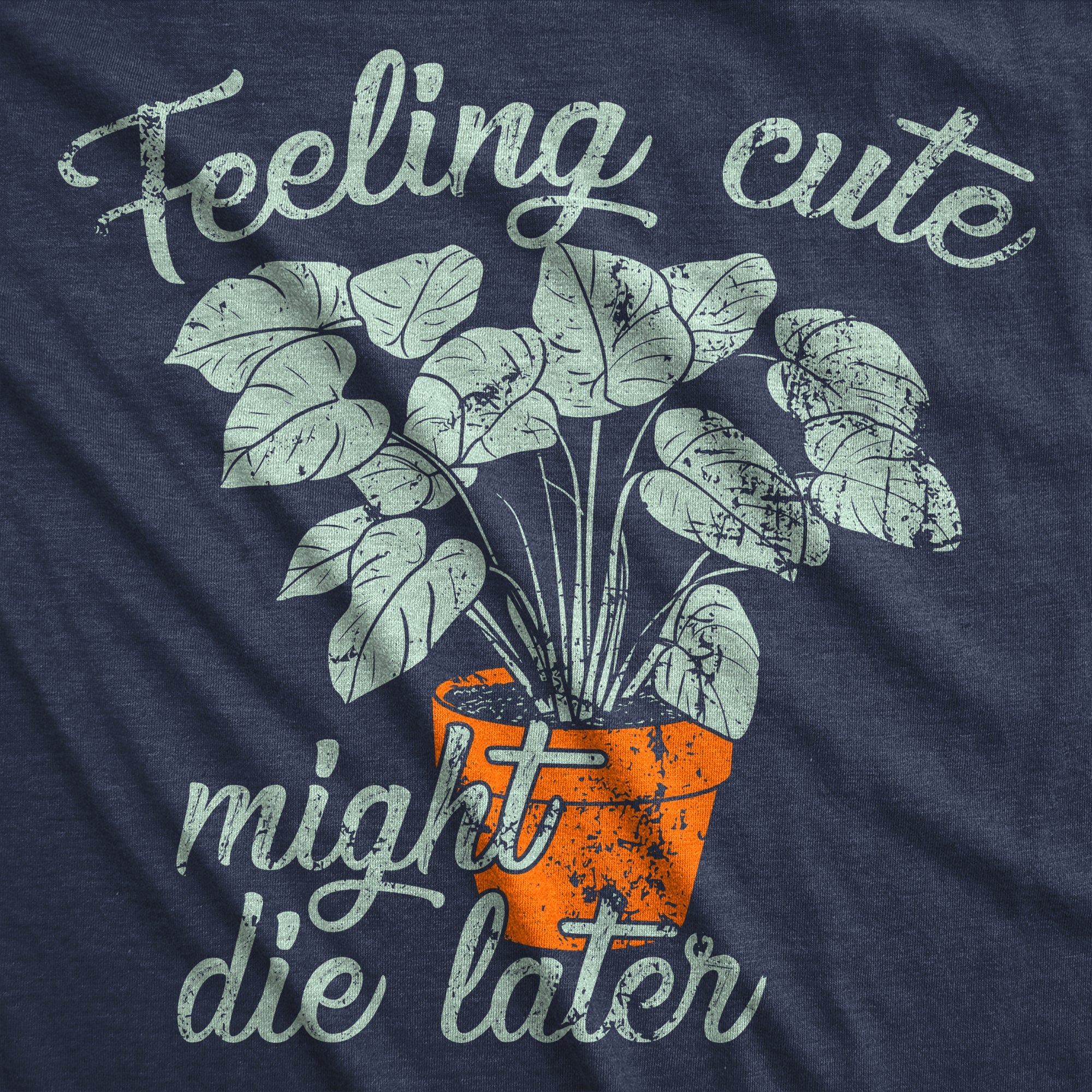 Feeling Cute Might Die Later Women's T Shirt