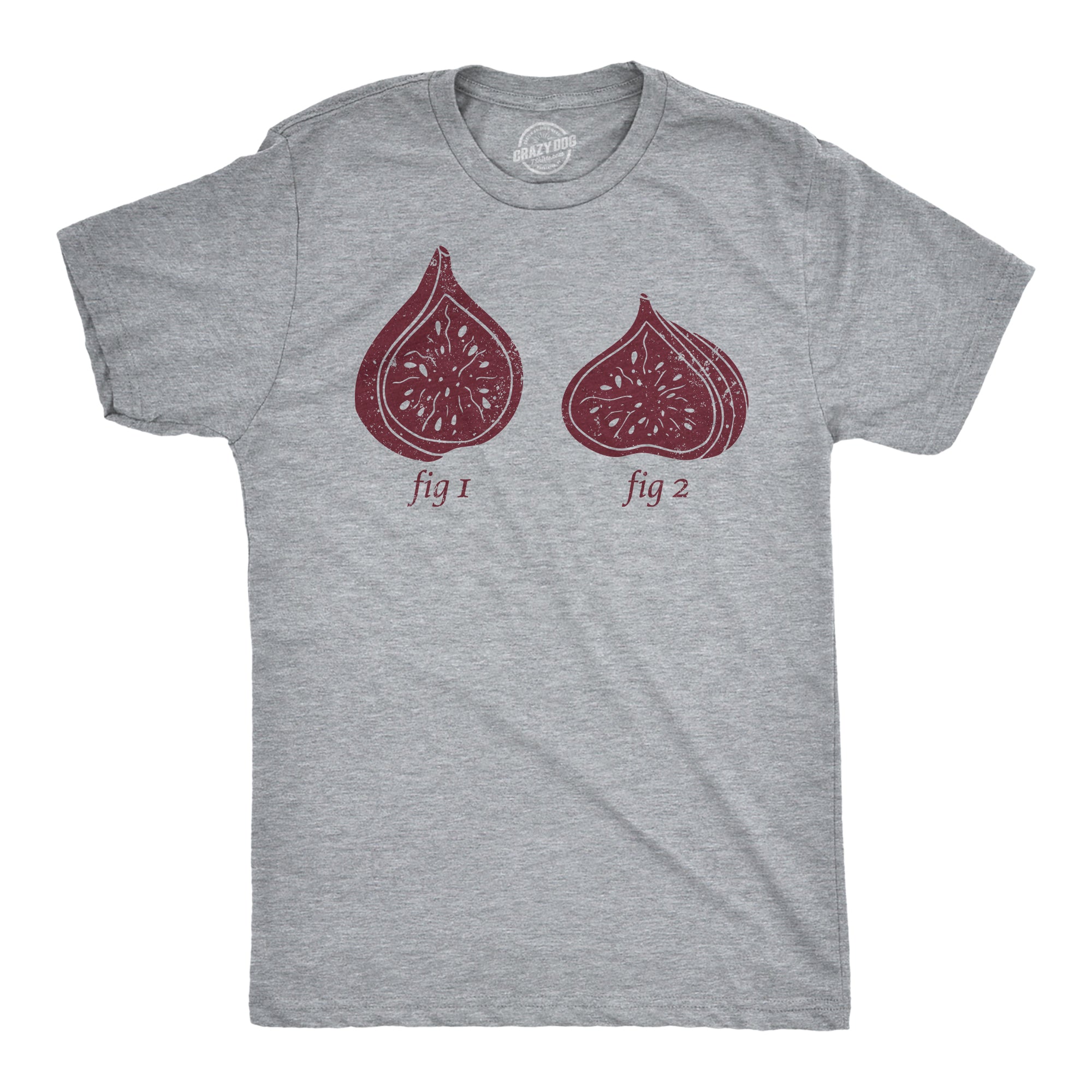 Fig 1 Fig 2 Men's T Shirt