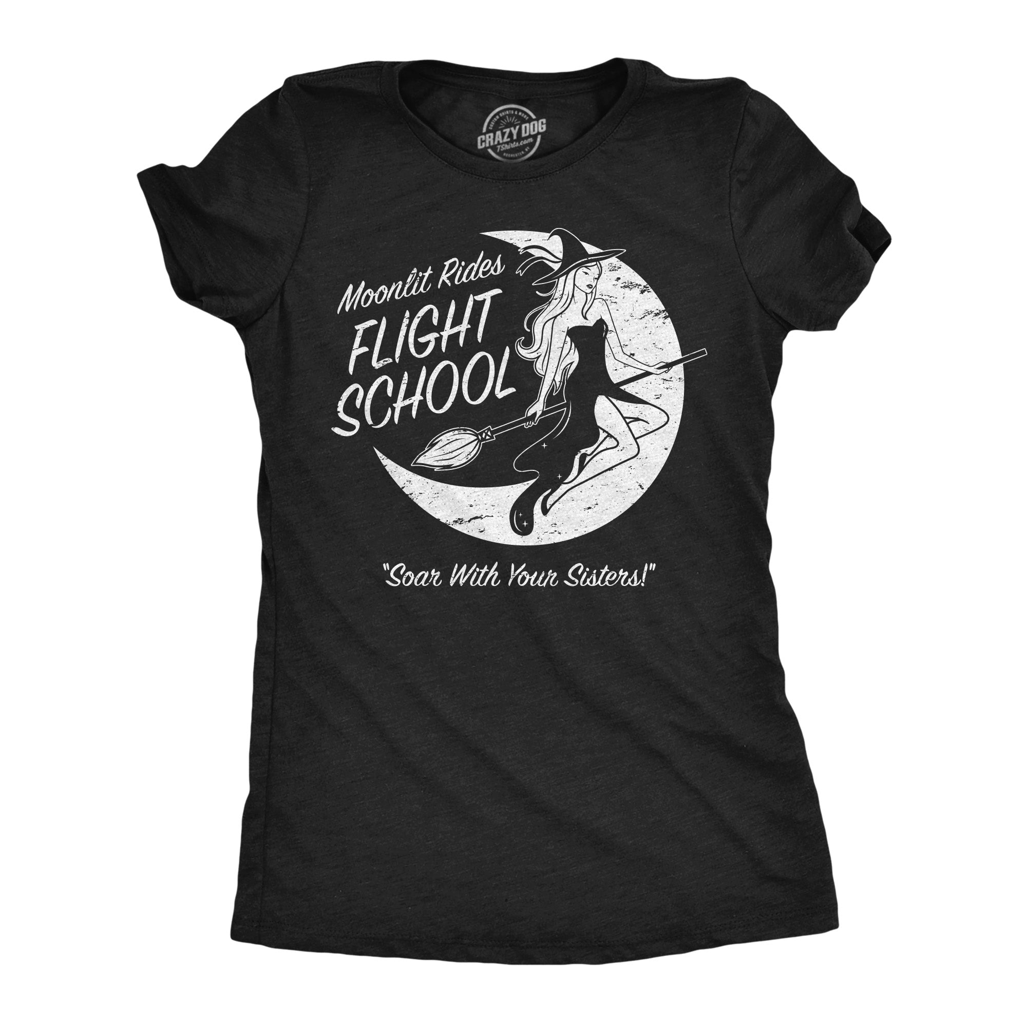 Moonlit Rides Flight School Women's T Shirt
