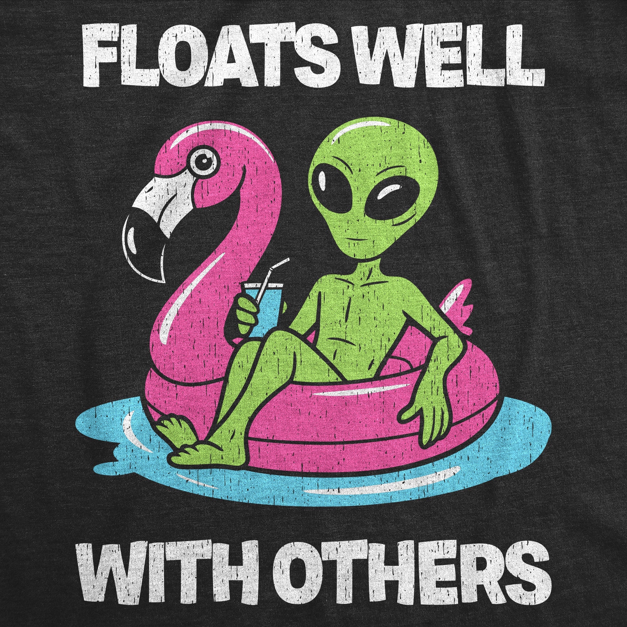 Floats Well With Others Men's T Shirt