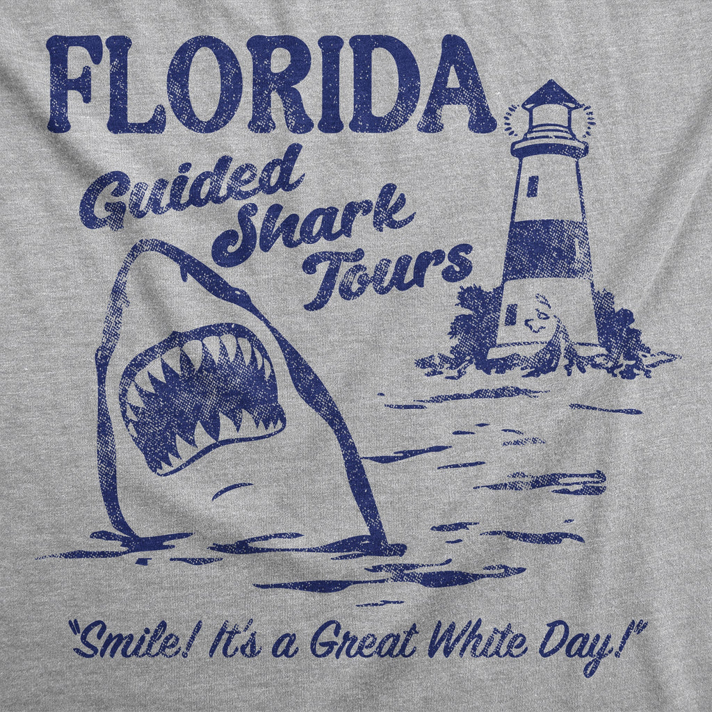 Florida Guided Shark Tours Men's T Shirt