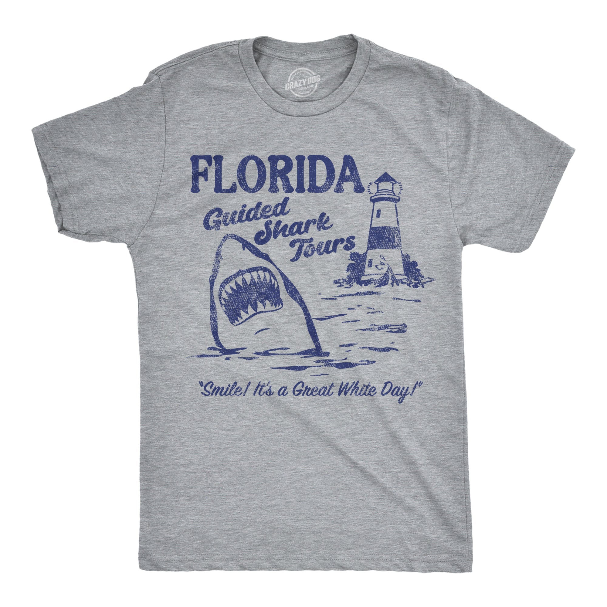 Florida Guided Shark Tours Men's T Shirt