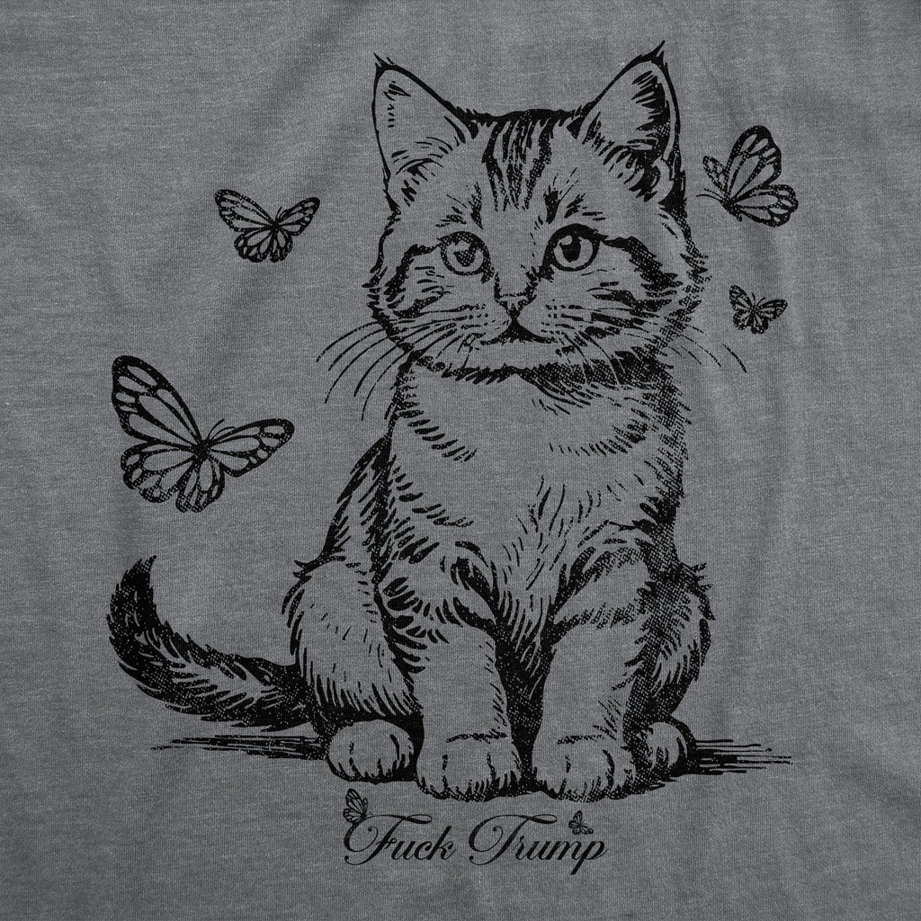 Fuck Trump Kitten Women's T Shirt
