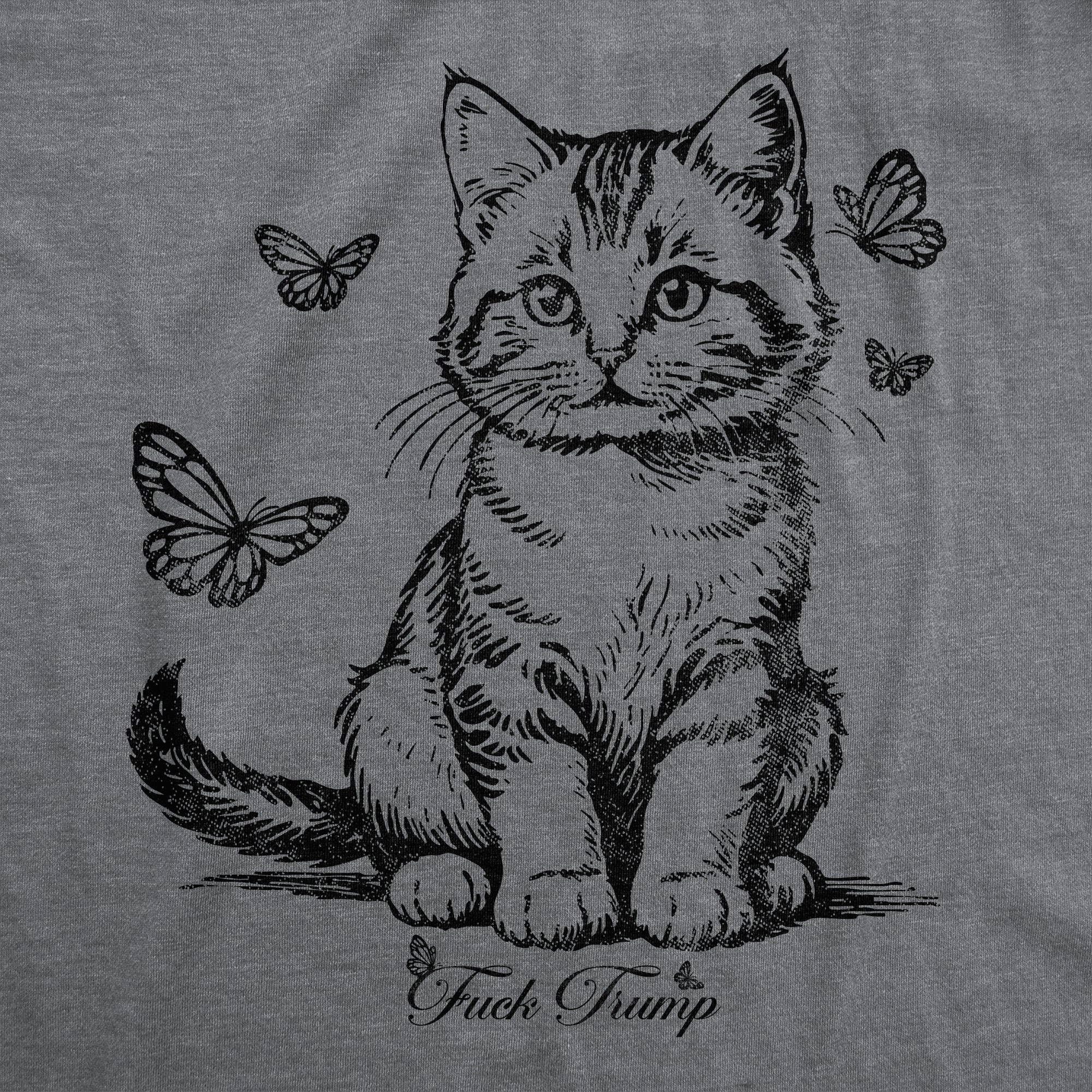 Fuck Trump Kitten Women's T Shirt