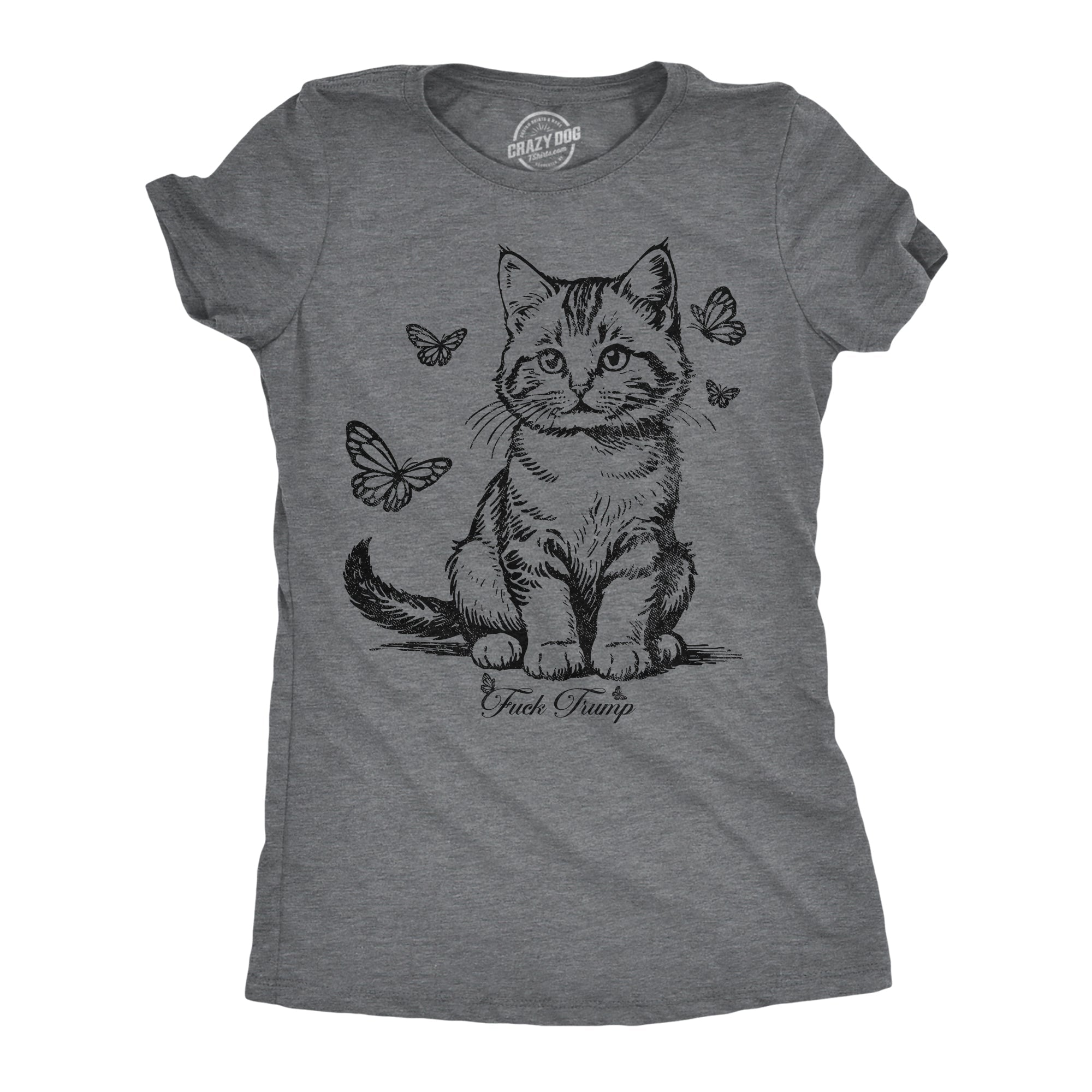 Fuck Trump Kitten Women's T Shirt