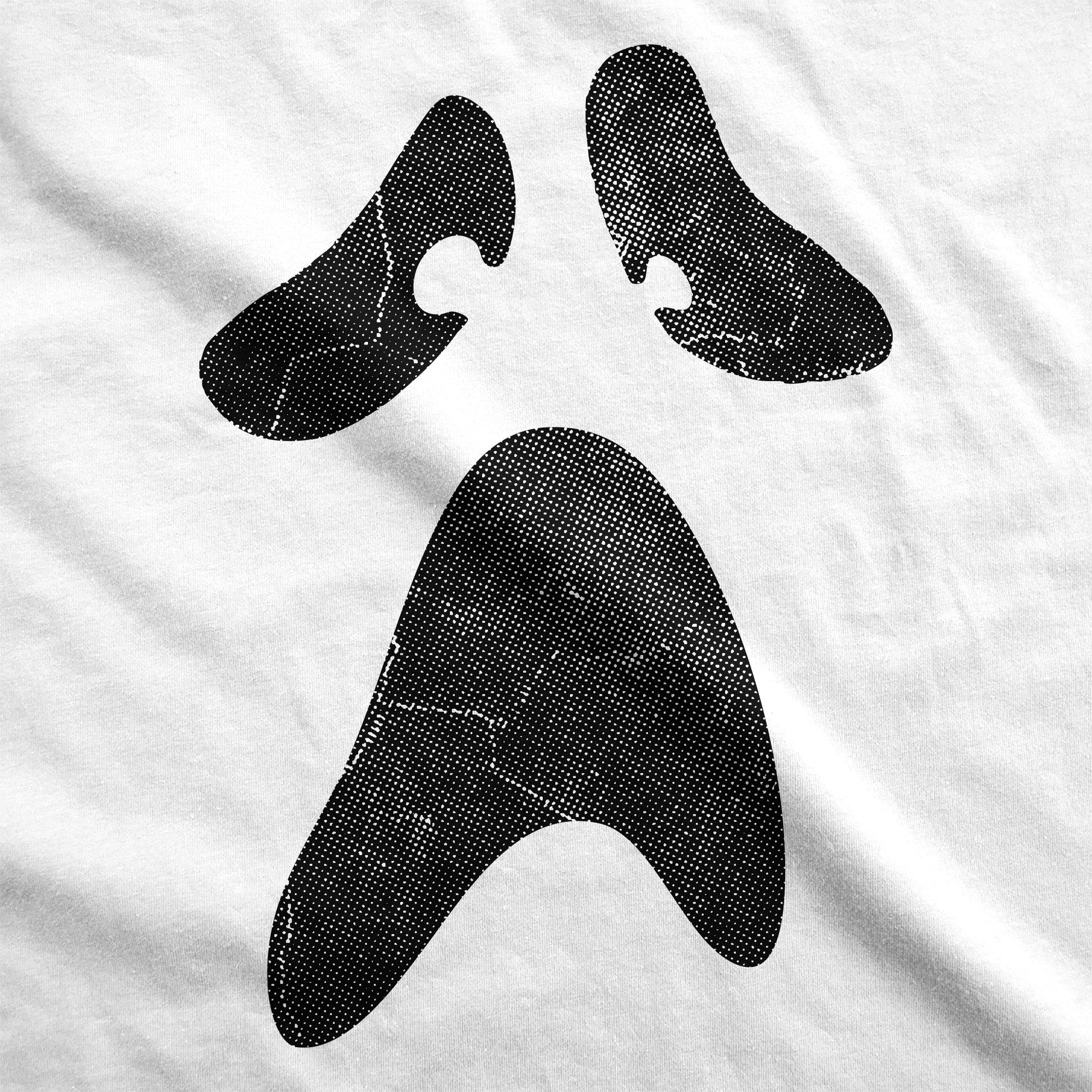 Giant Ghost Face Men's T Shirt