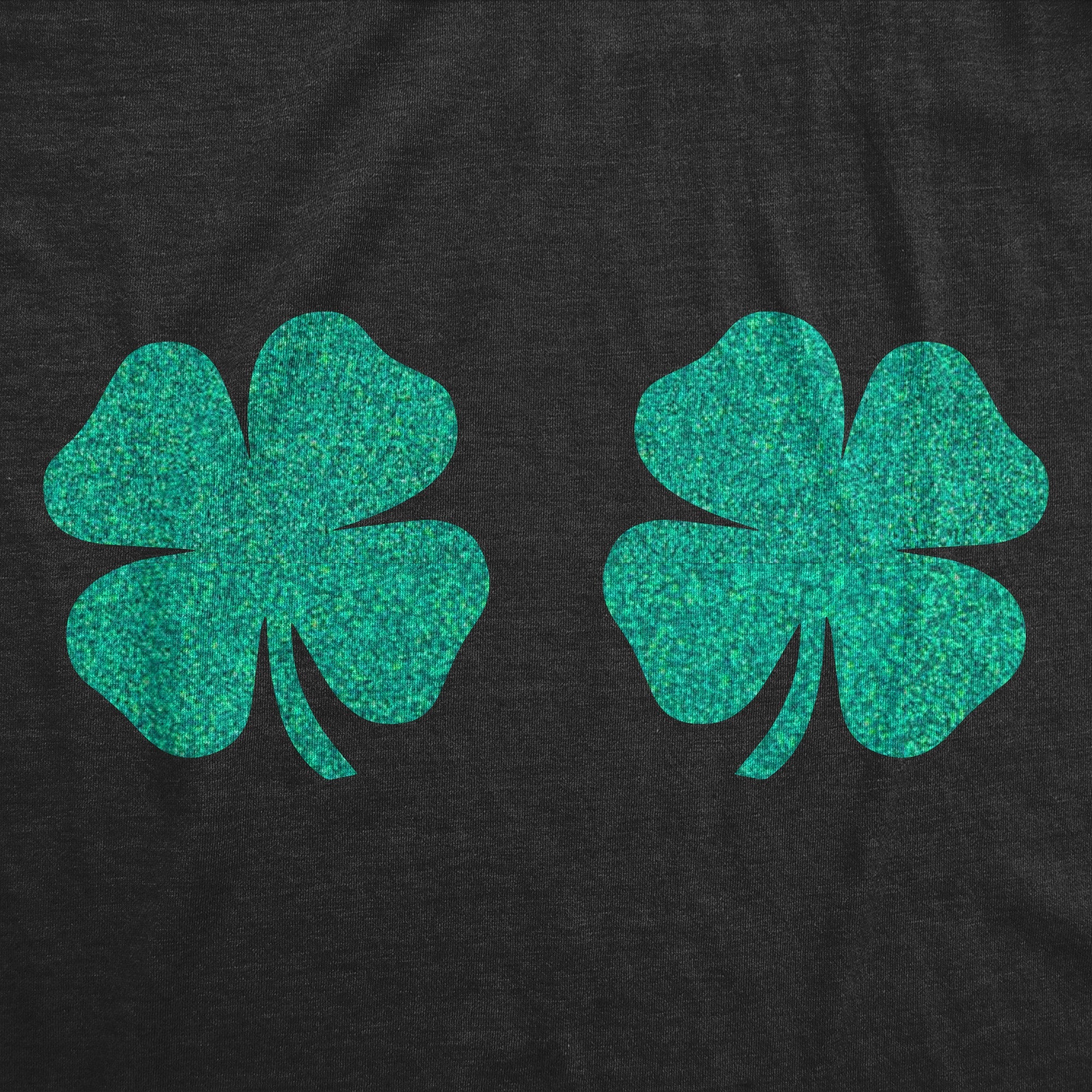 Glitter Shamrock Boobs Women's T Shirt