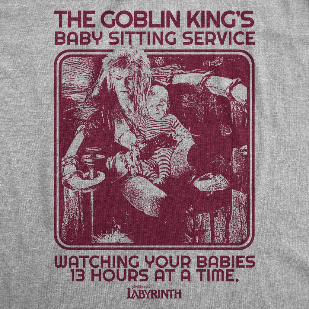 The Goblin Kings Babysitting Service Women's T Shirt