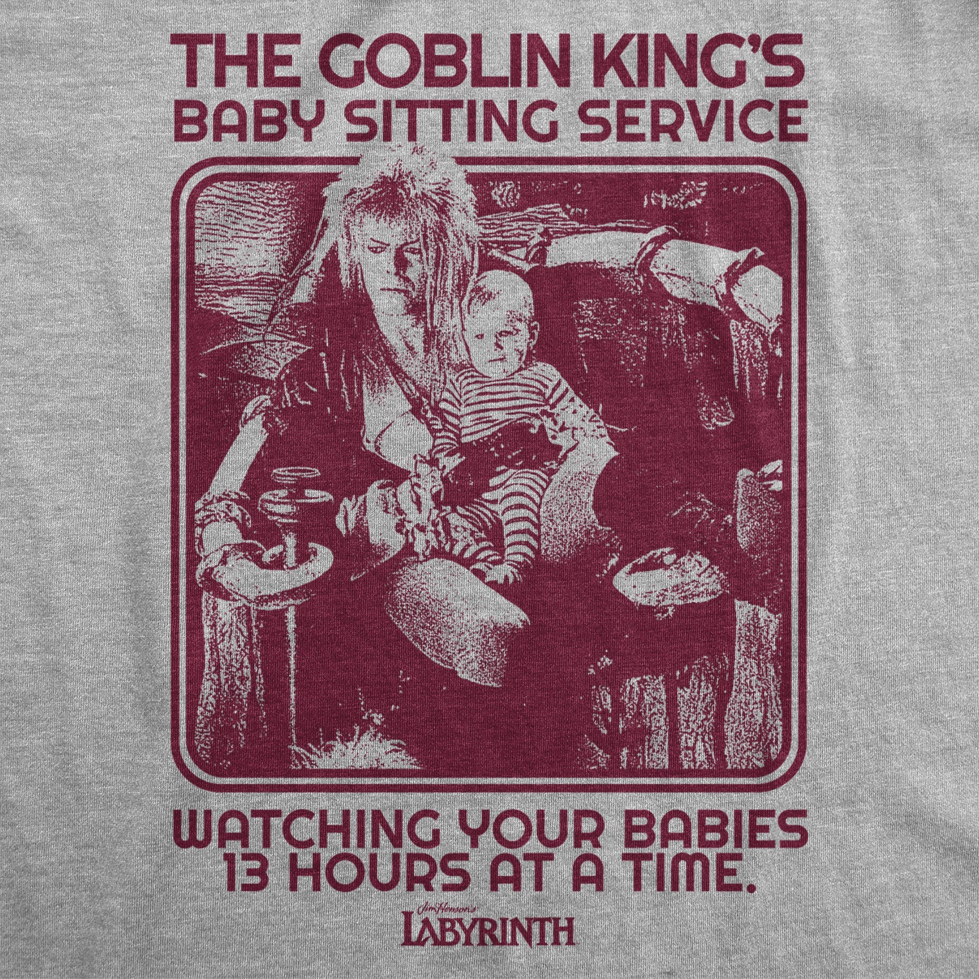 The Goblin Kings Babysitting Service Women's T Shirt