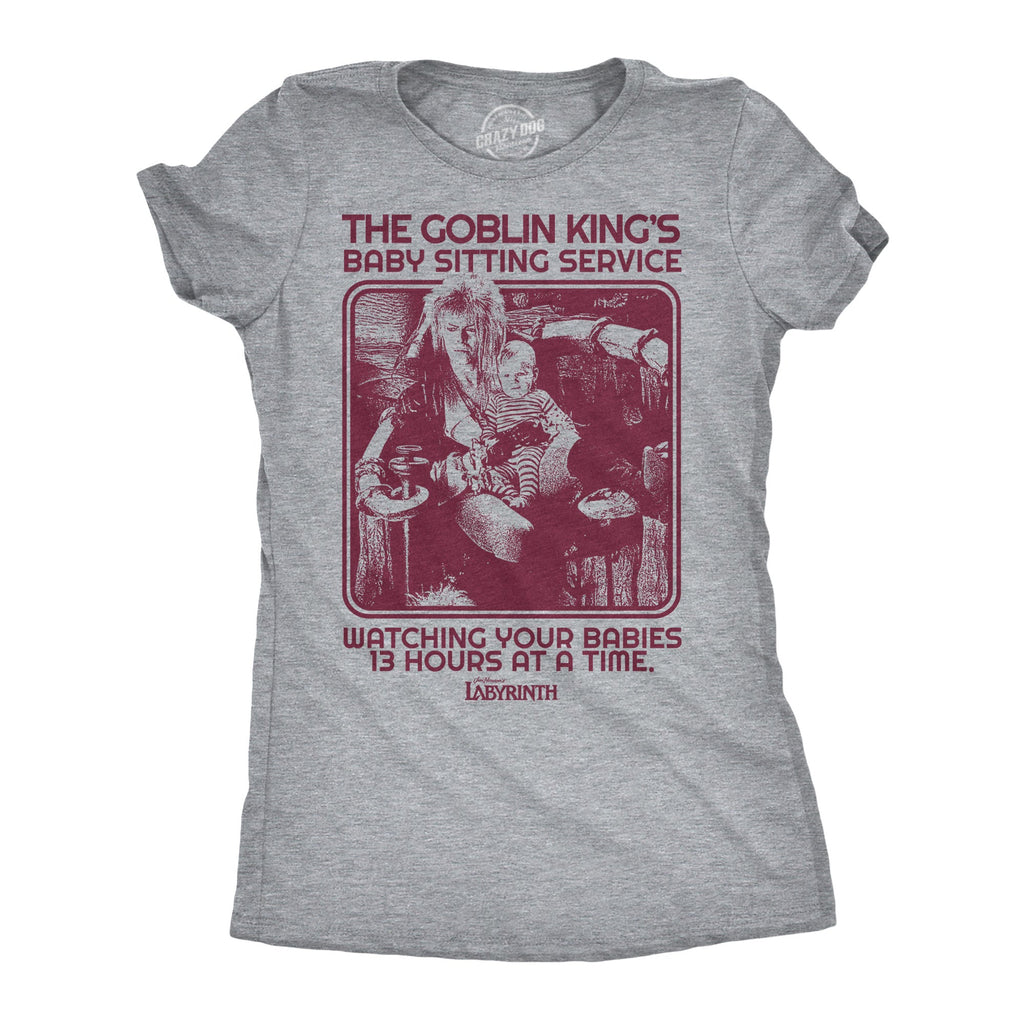 The Goblin Kings Babysitting Service Women's T Shirt