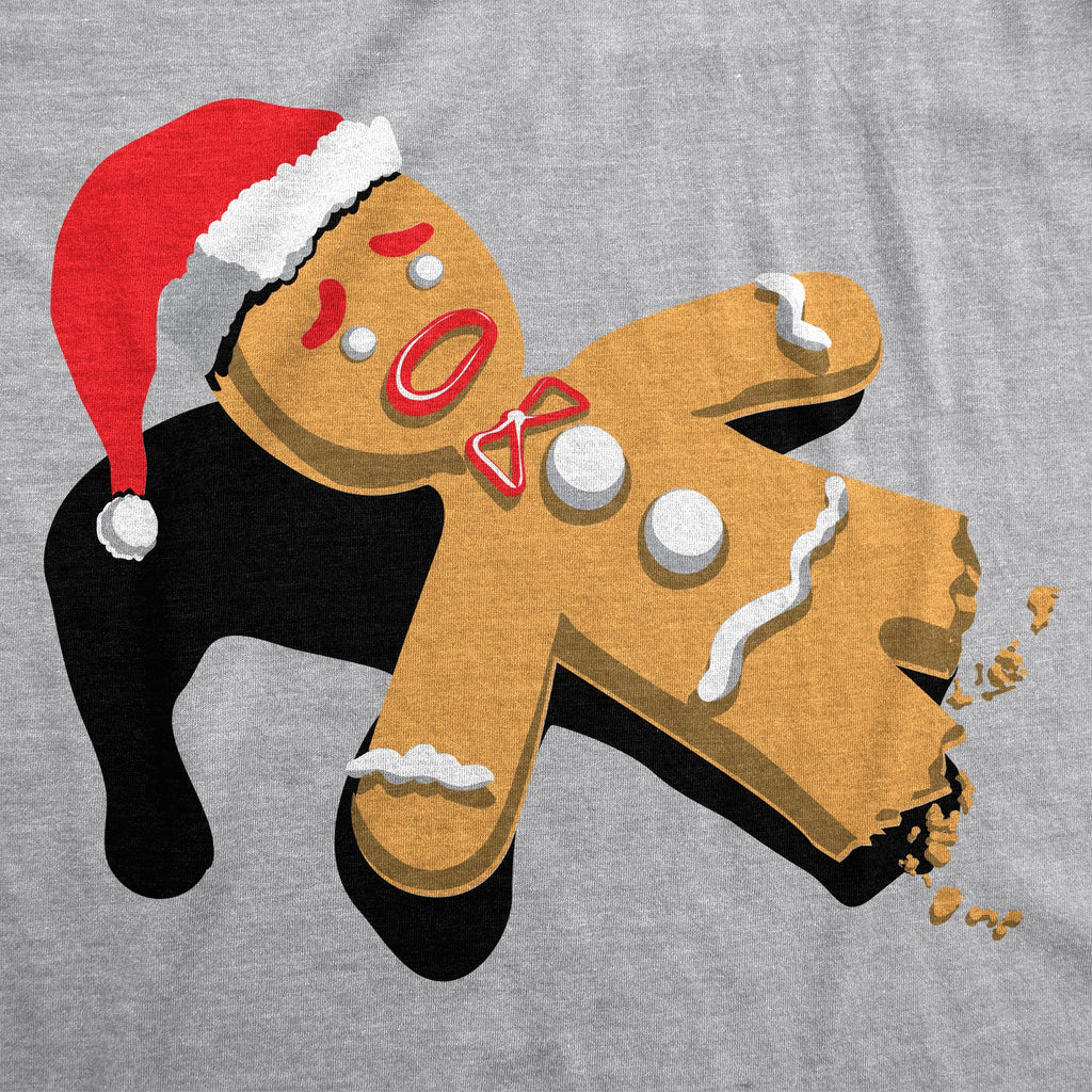 Half Eaten Gingerbread Youth T Shirt