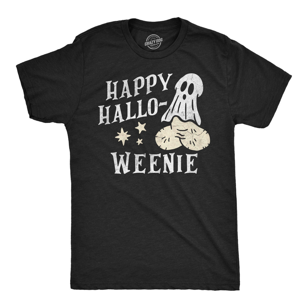 Happy Hallo Weenie Men's T Shirt