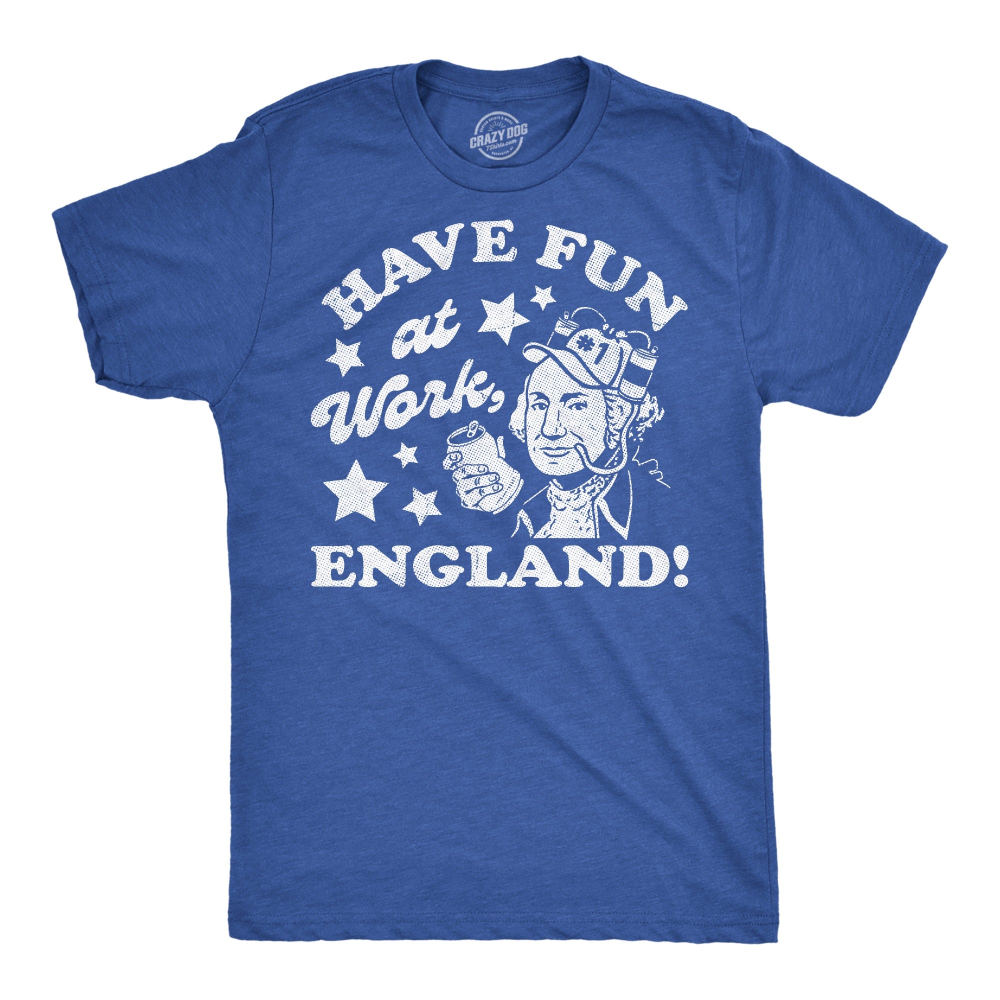 Have Fun At Work England Men's T Shirt