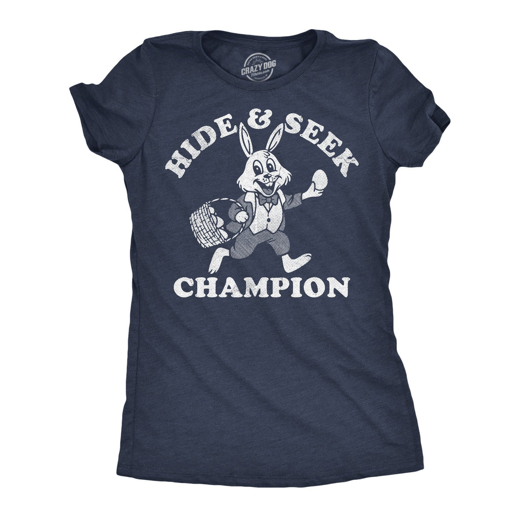 Hide And Seek Champion Easter Bunny Women's T Shirt
