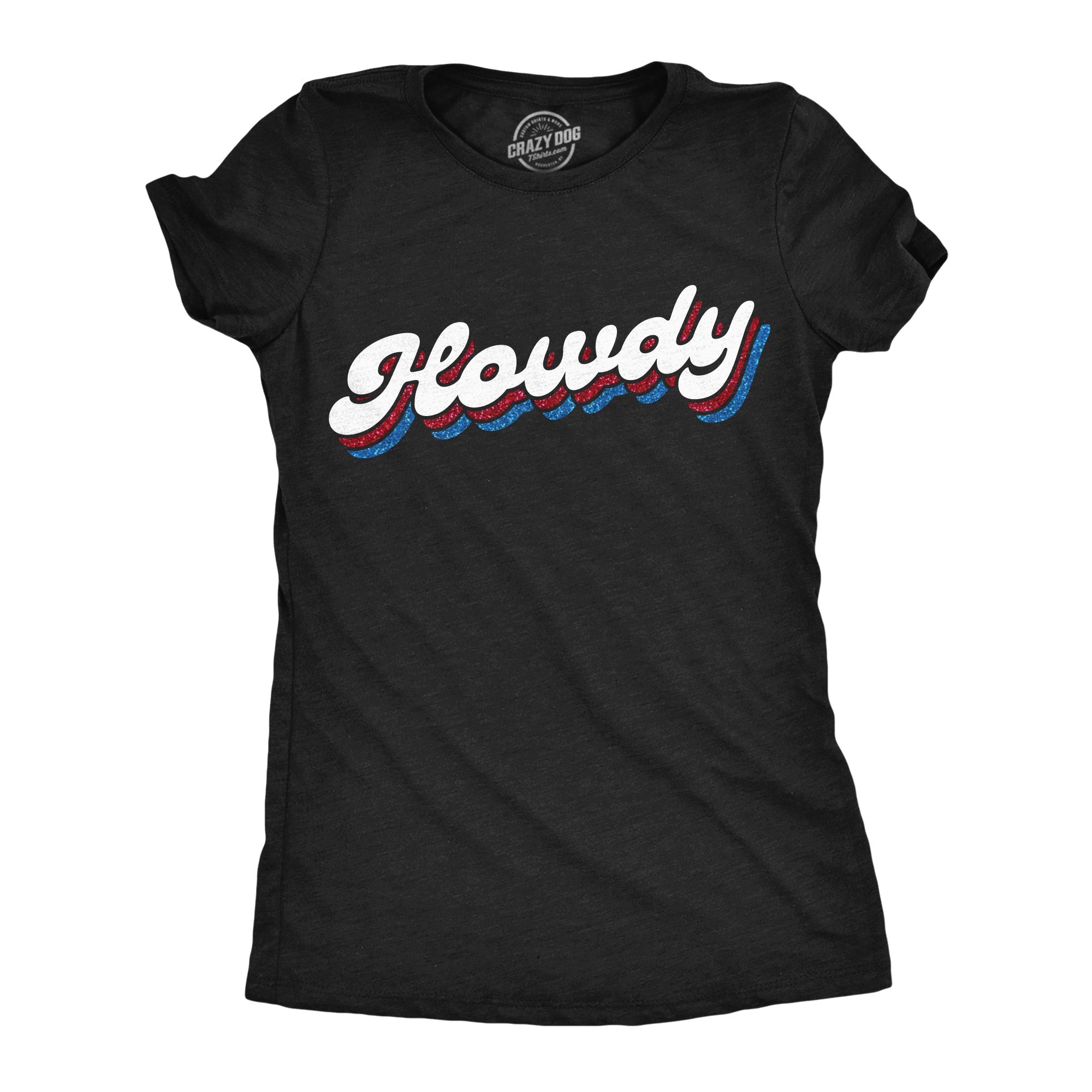 Howdy Glitter Women's T Shirt