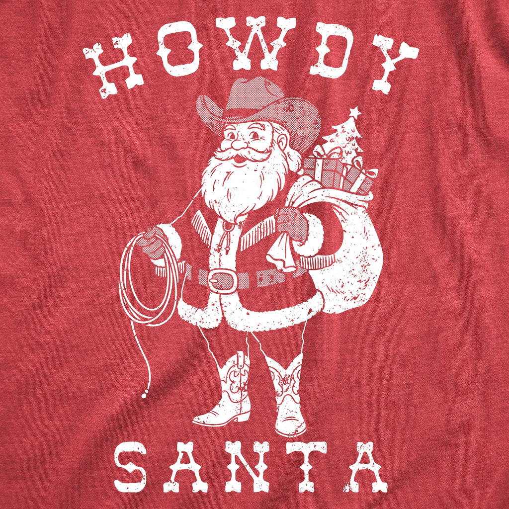 Howdy Santa Women's T Shirt