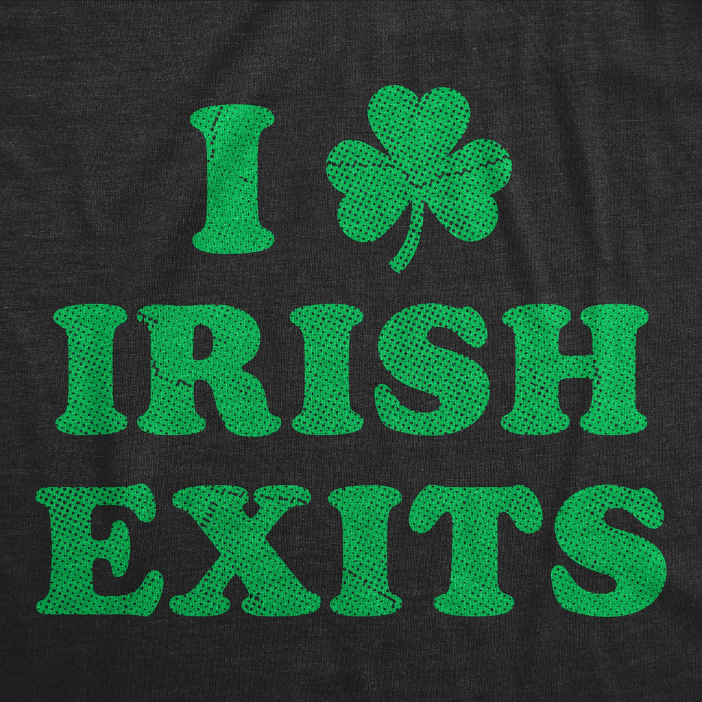 I Clover Irish Exits Men's T Shirt
