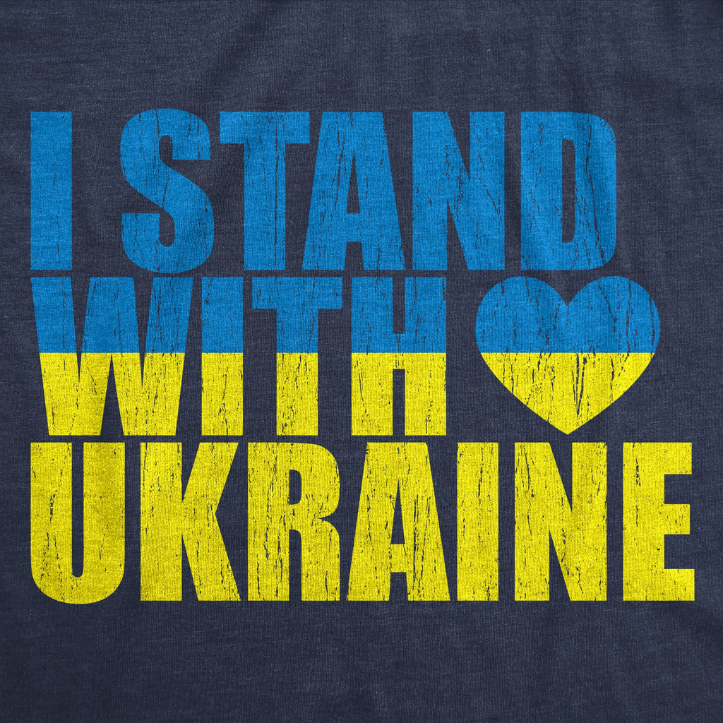 I Stand With Ukraine Men's T Shirt