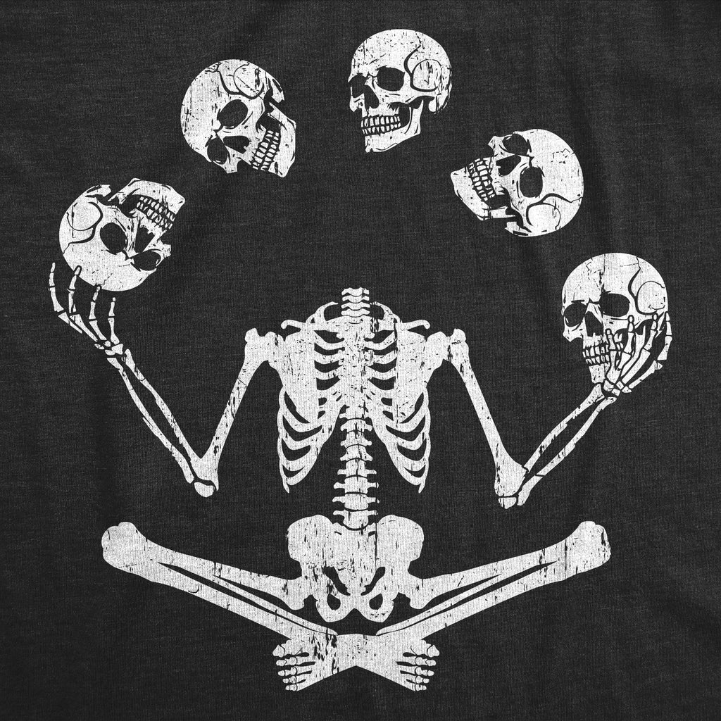 Juggling Skeleton Men's T Shirt