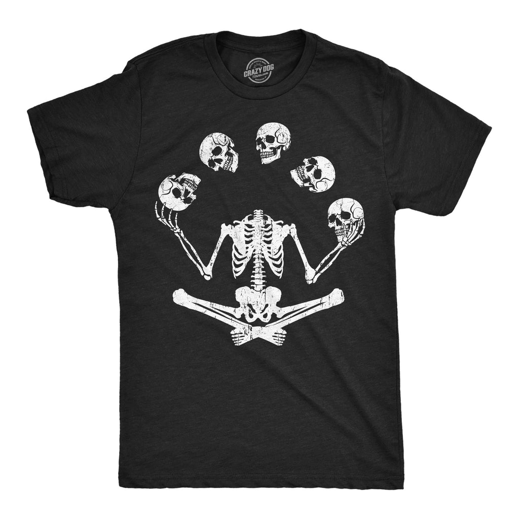 Juggling Skeleton Men's T Shirt