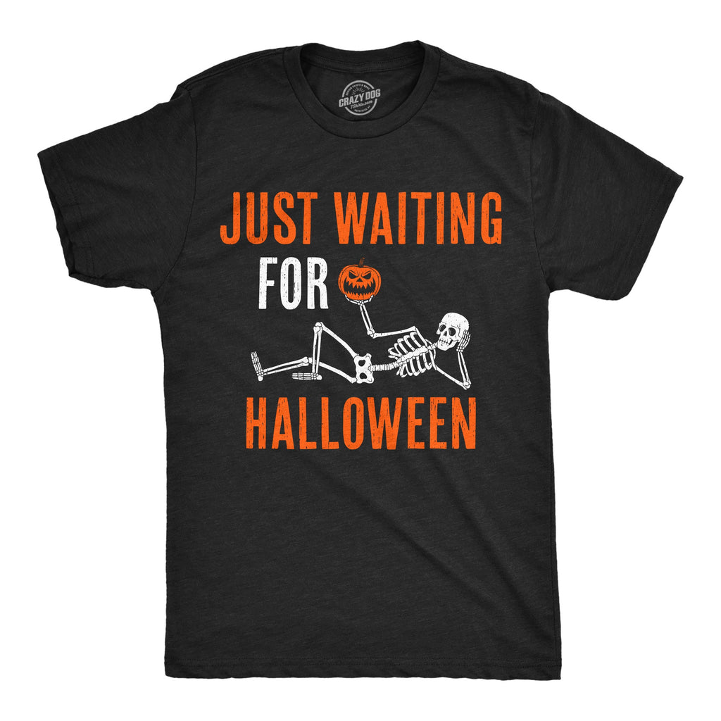 Just Waiting For Halloween Men's T Shirt