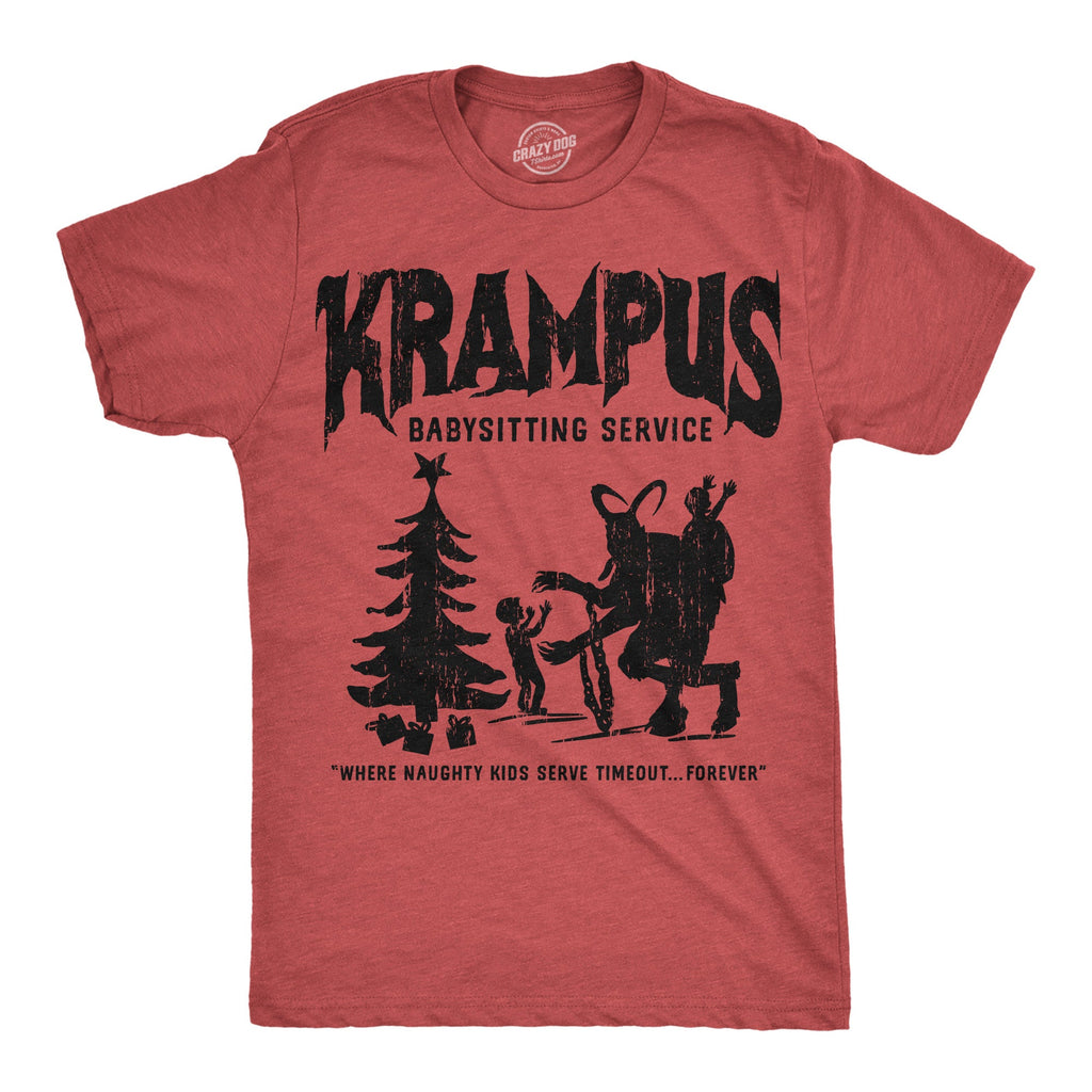 Krampus Babysitting Service Men's T Shirt