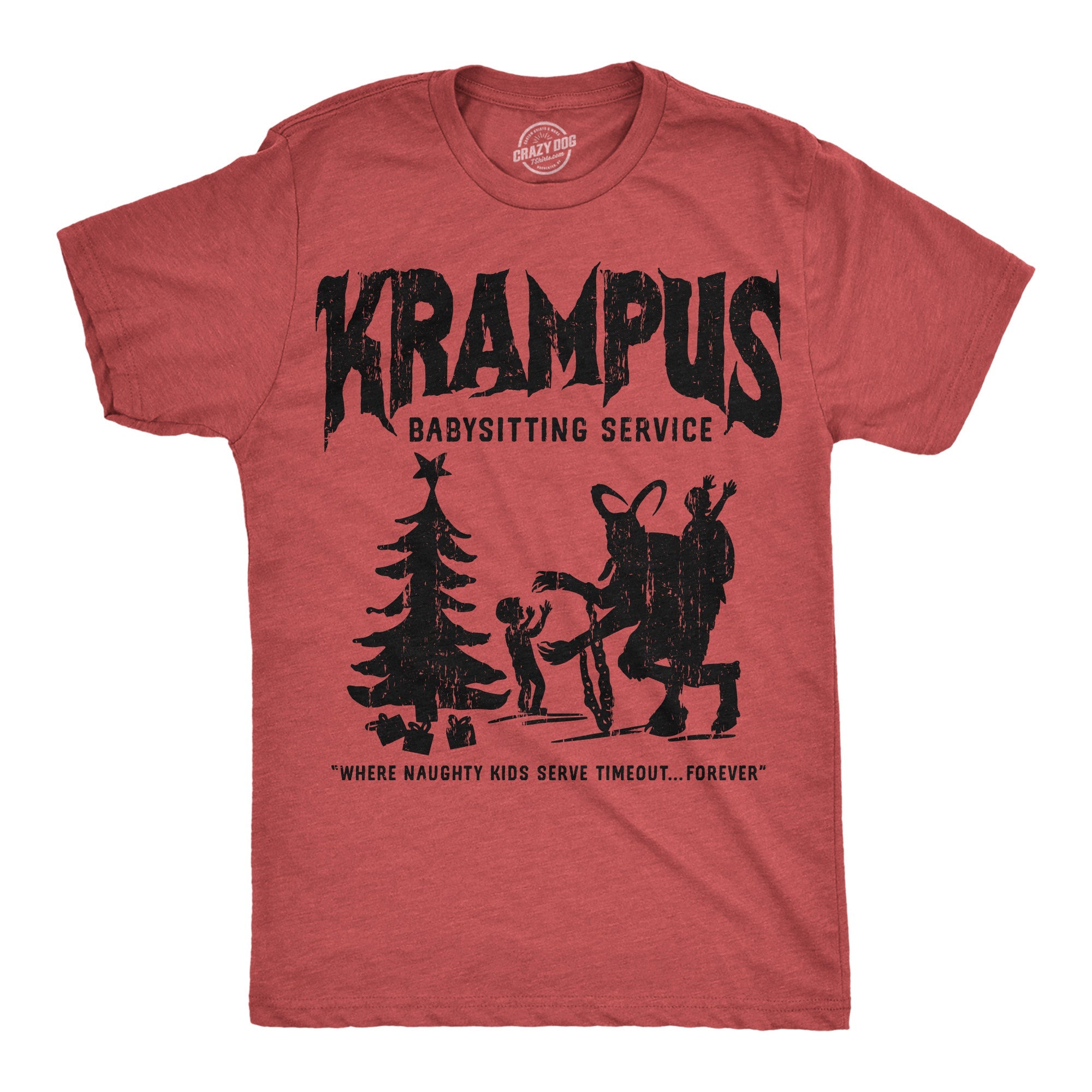 Krampus Babysitting Service Men's T Shirt