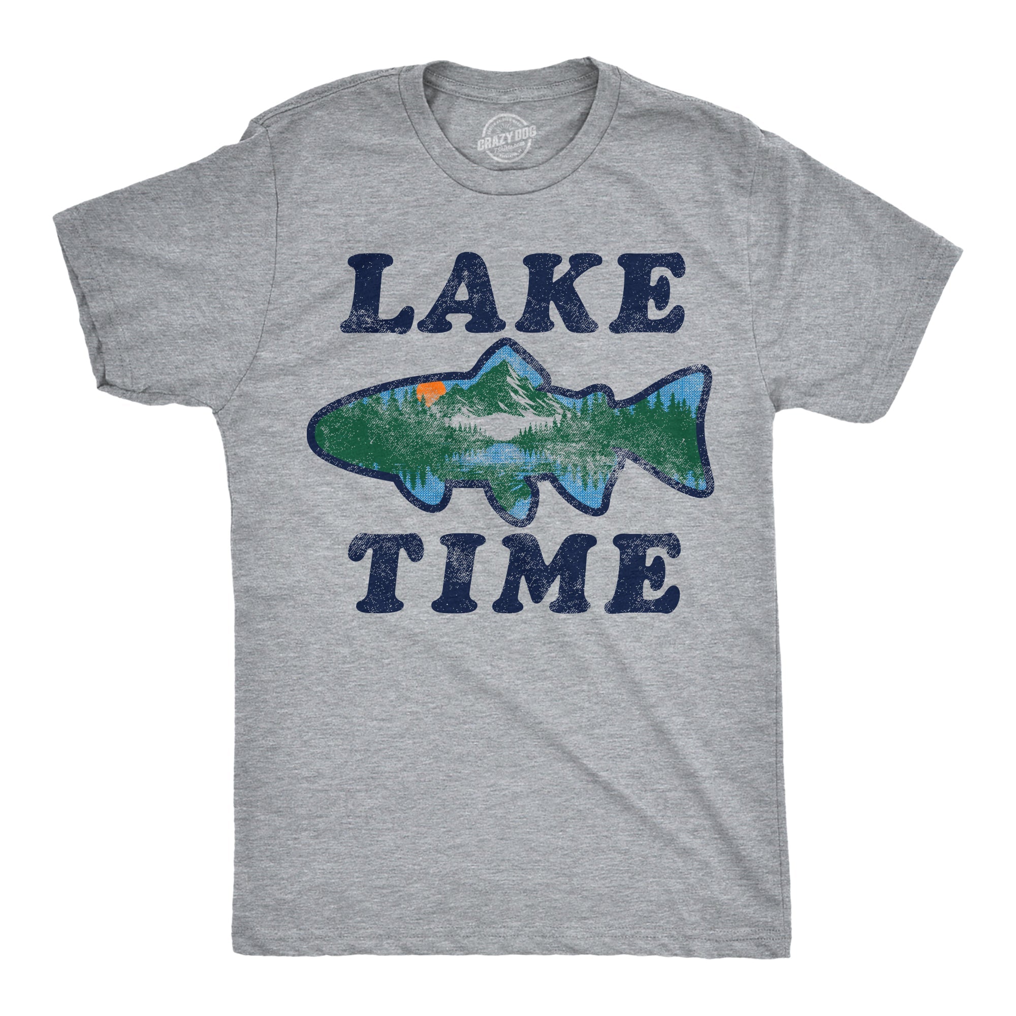Lake Time Men's T Shirt