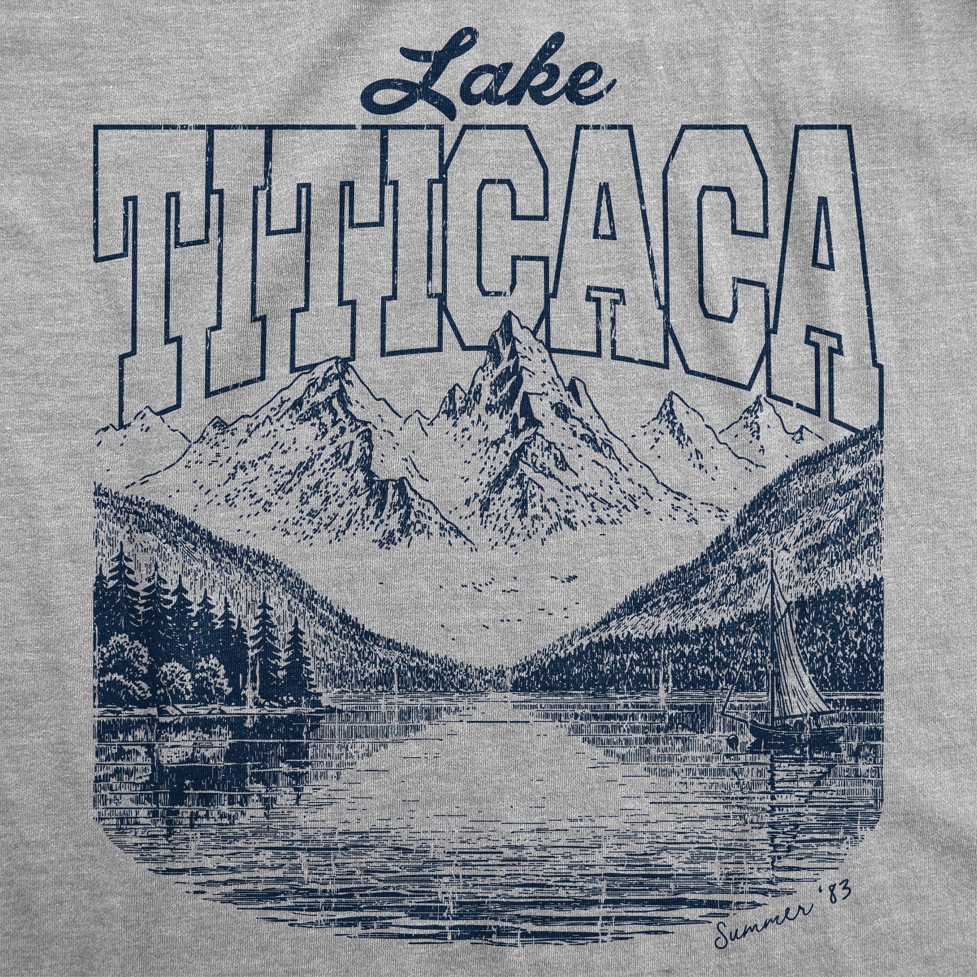 Lake Titicaca Men's T Shirt