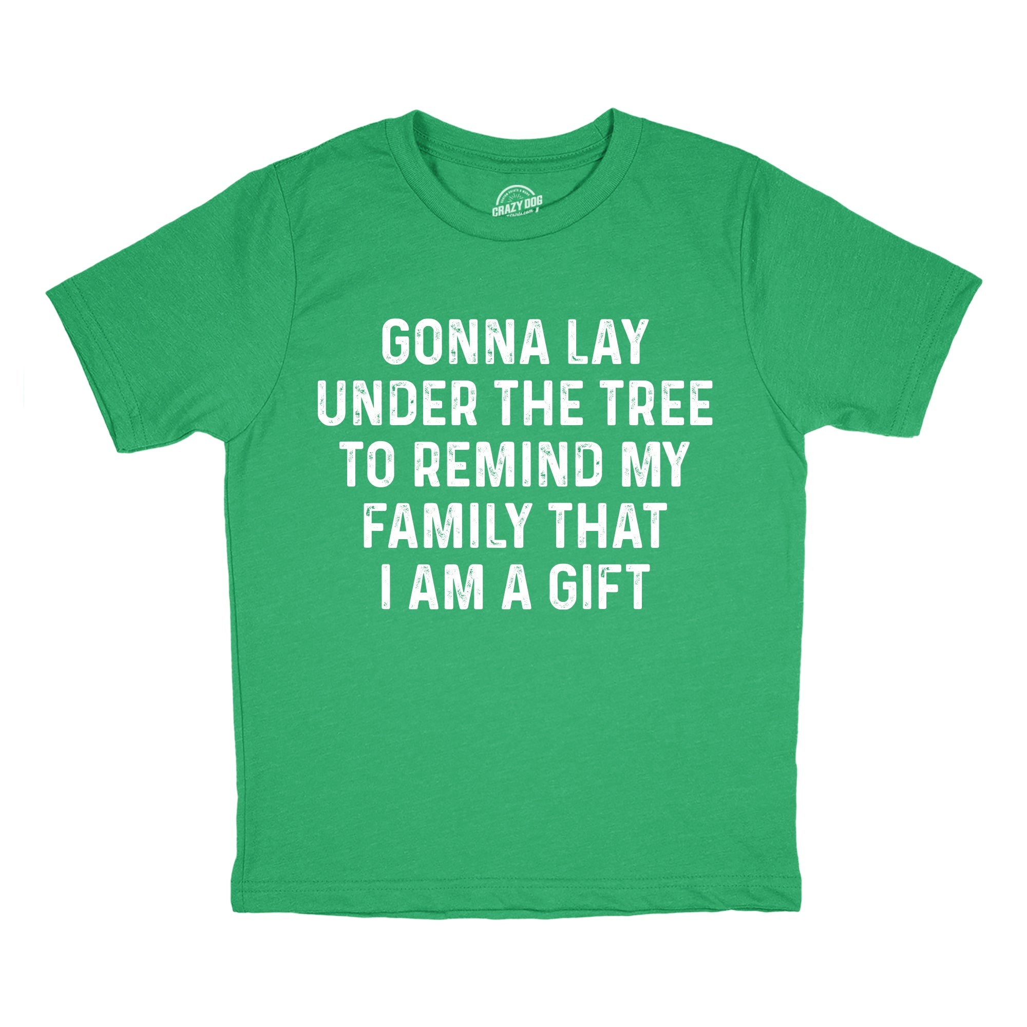 Gonna Lay Under The Tree To Remind My Family That I Am A Gift Youth T Shirt