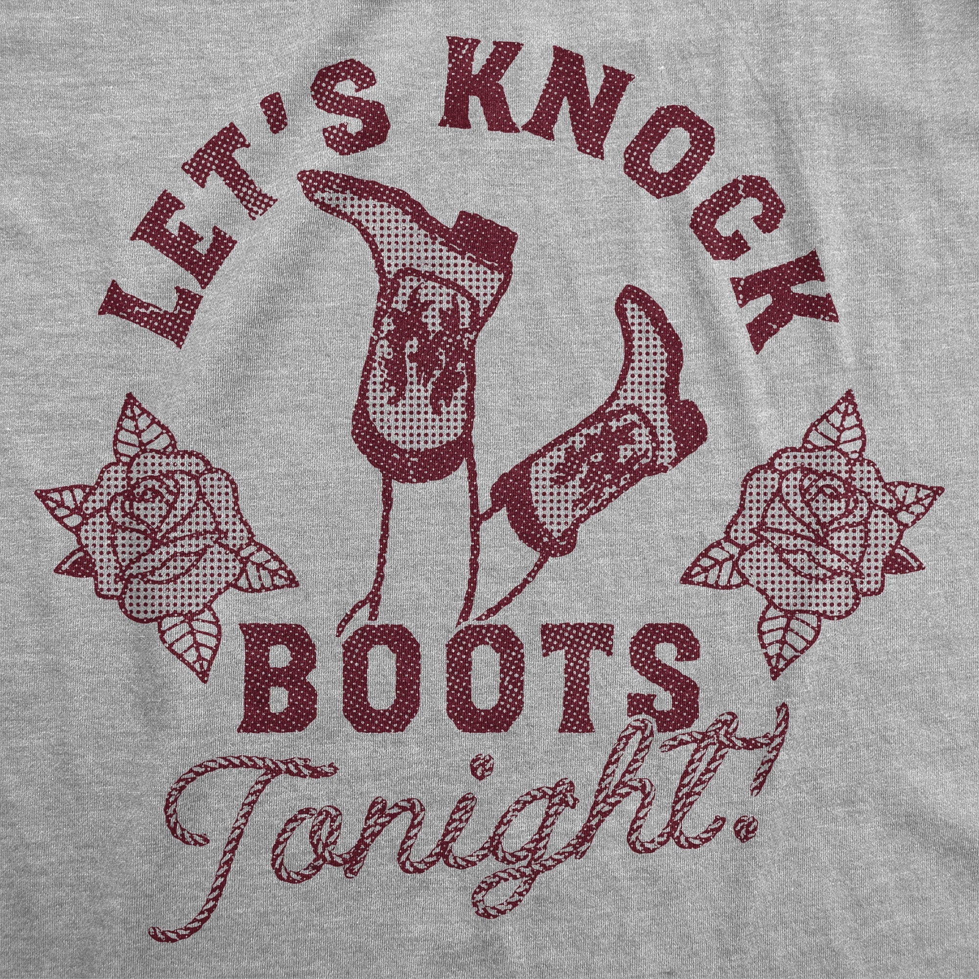 Lets Knock Boots Tonight Women's T Shirt