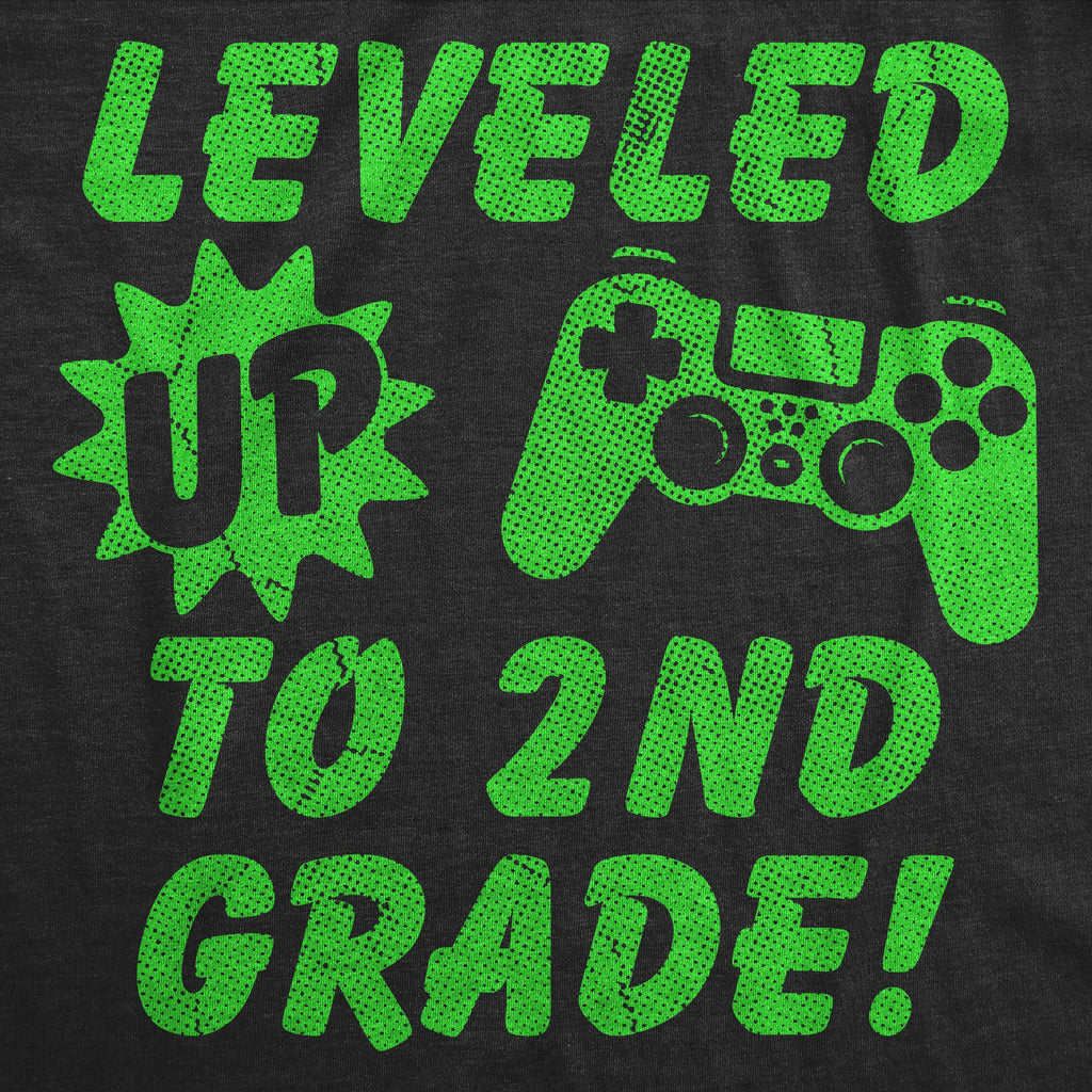 Leveled Up To 2nd Grade Youth T Shirt