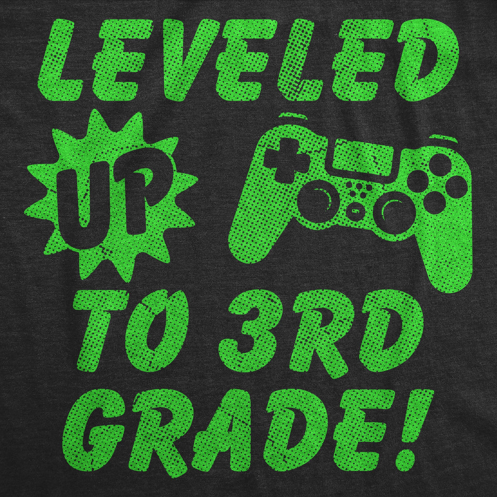 Leveled Up To 3rd Grade Youth T Shirt