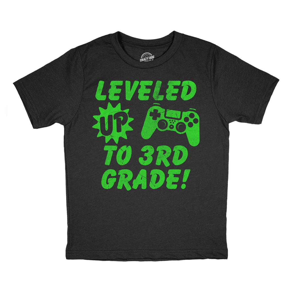 Leveled Up To 3rd Grade Youth T Shirt