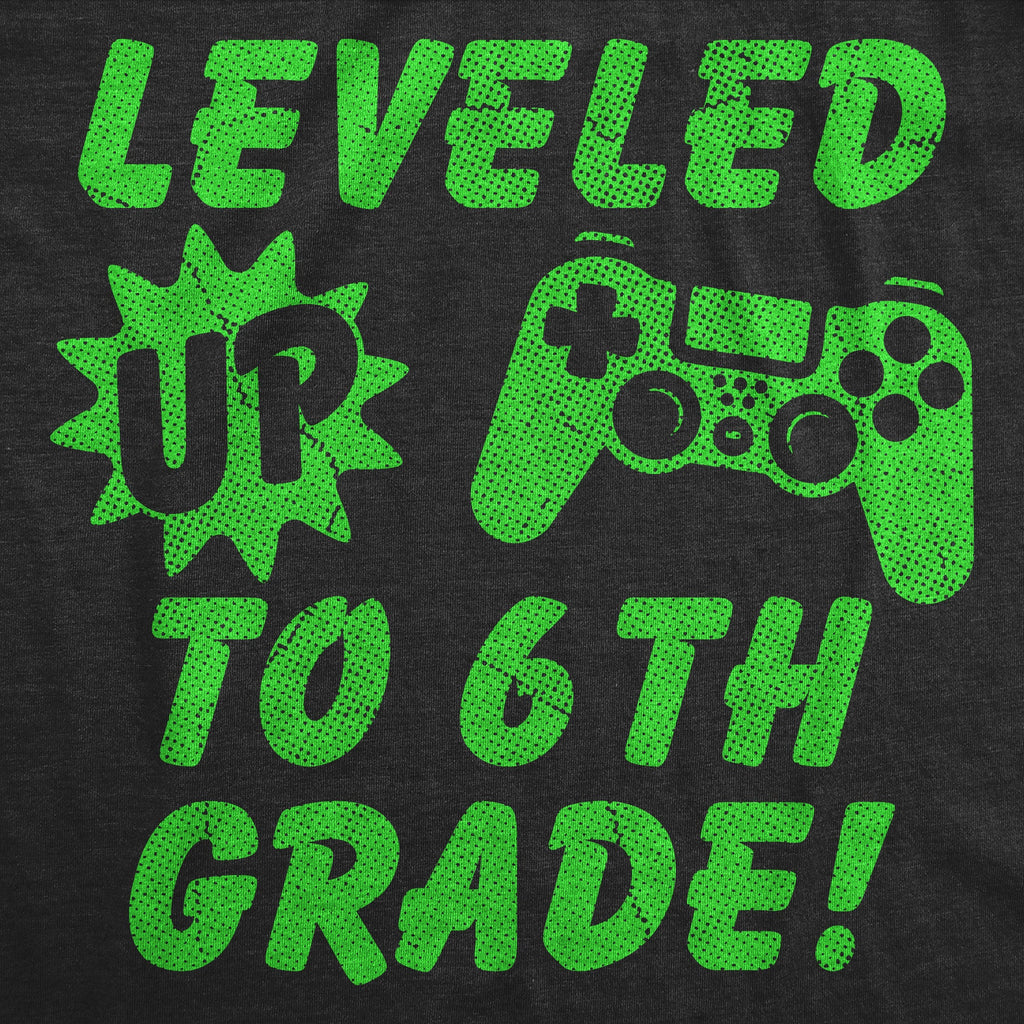 Leveled Up To 6th Grade Youth T Shirt