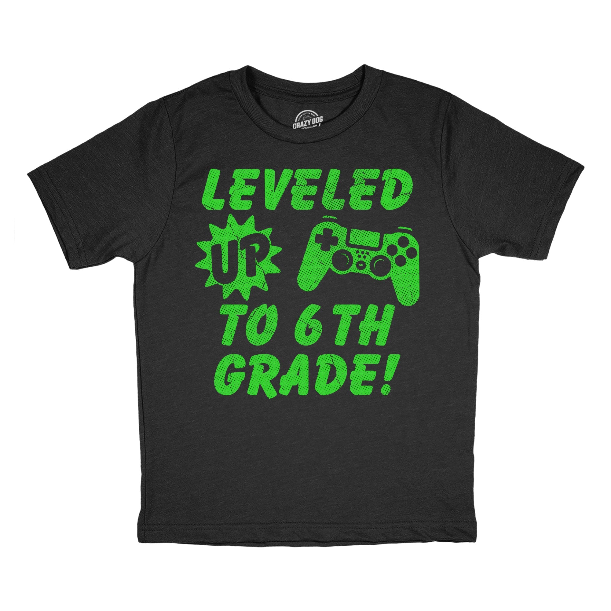 Leveled Up To 6th Grade Youth T Shirt
