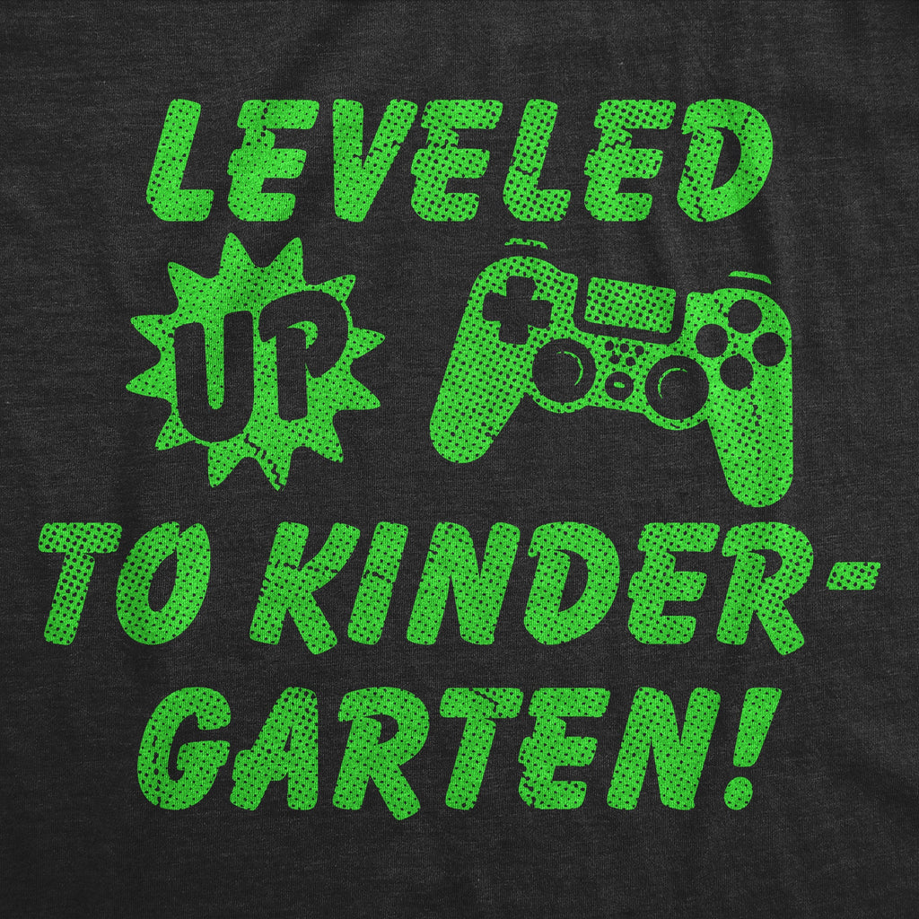 Leveled Up To Kindergarten Youth T Shirt