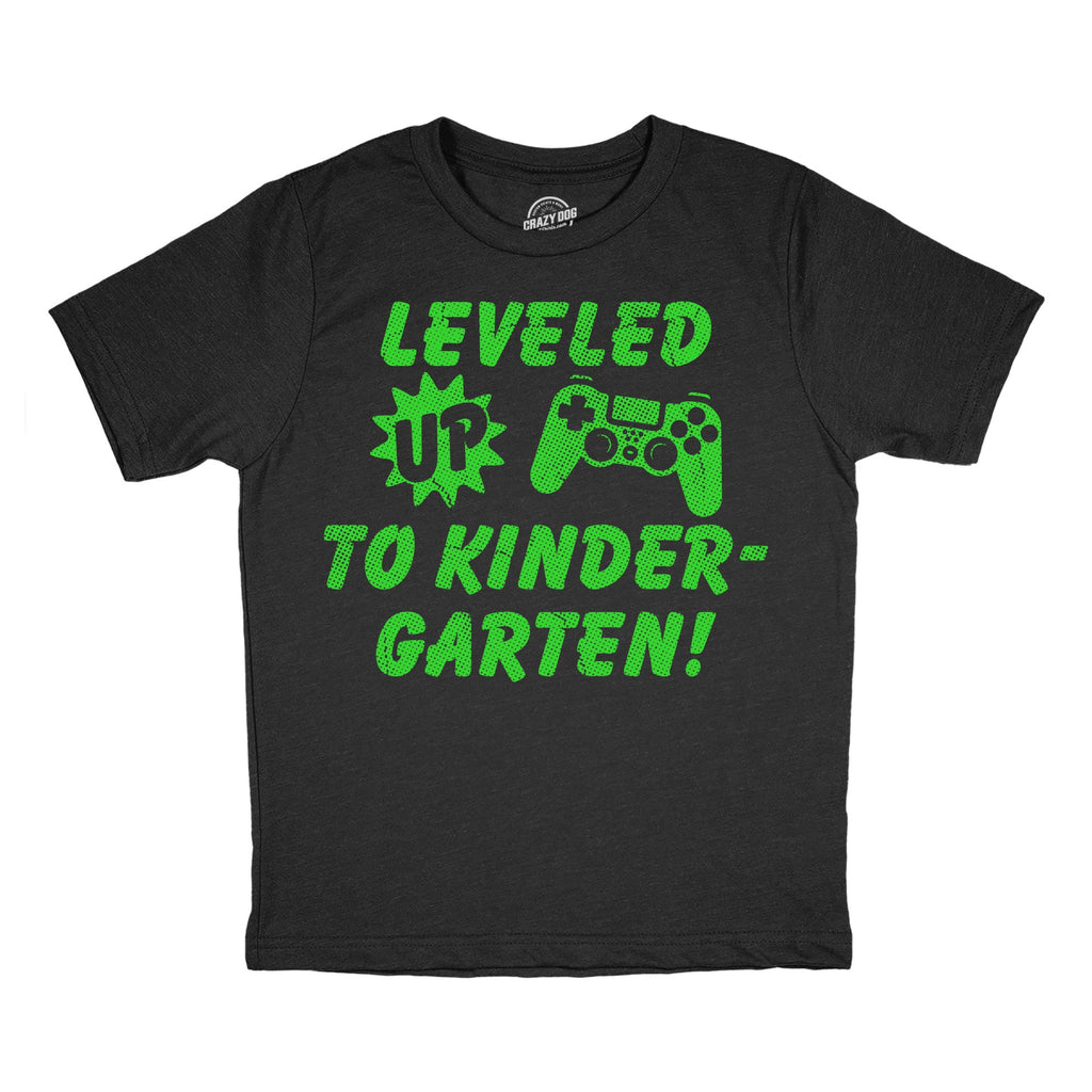 Leveled Up To Kindergarten Youth T Shirt