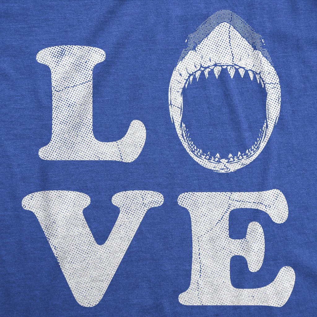 Love Shark Head Women's T Shirt