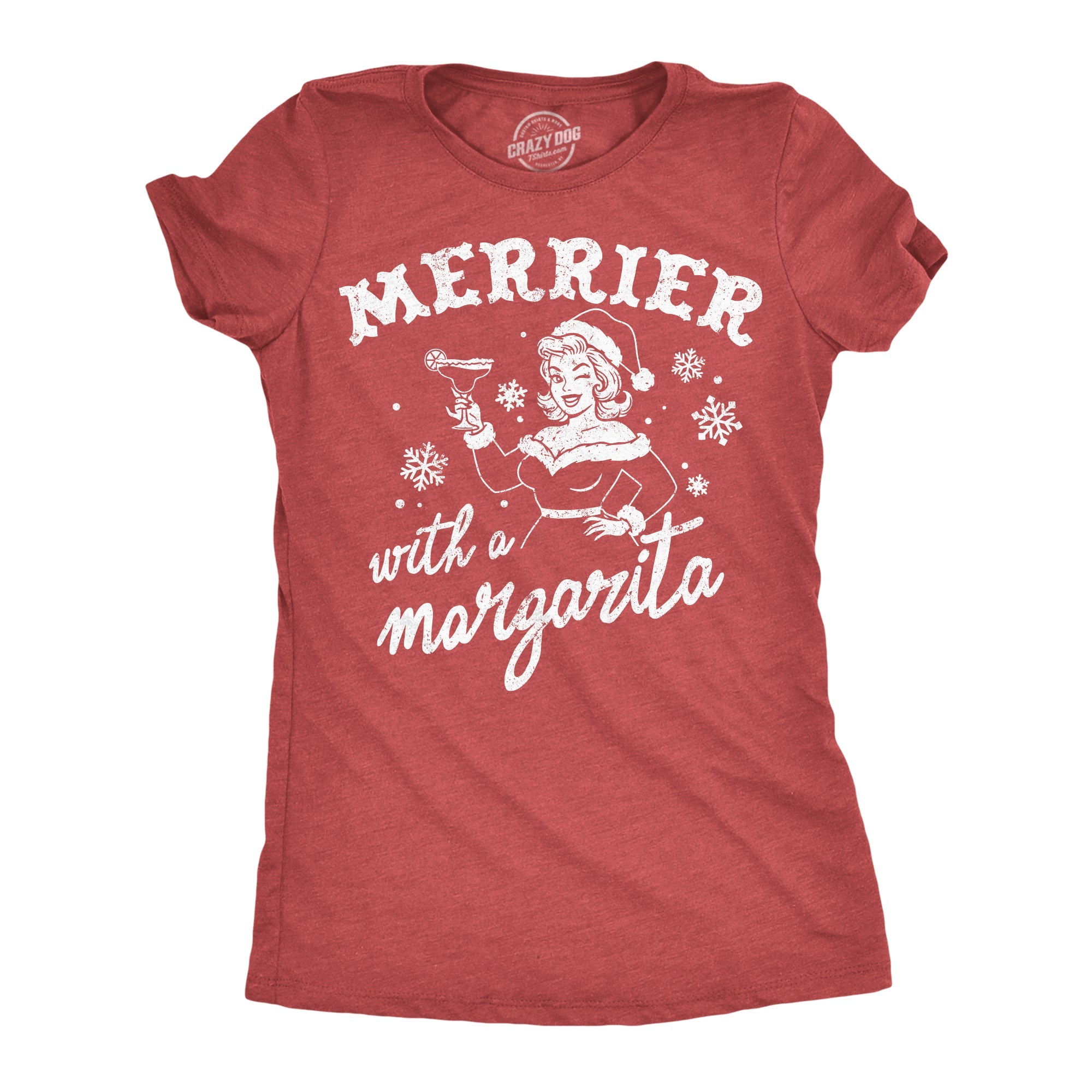 Merrier With A Margarita Women's T Shirt