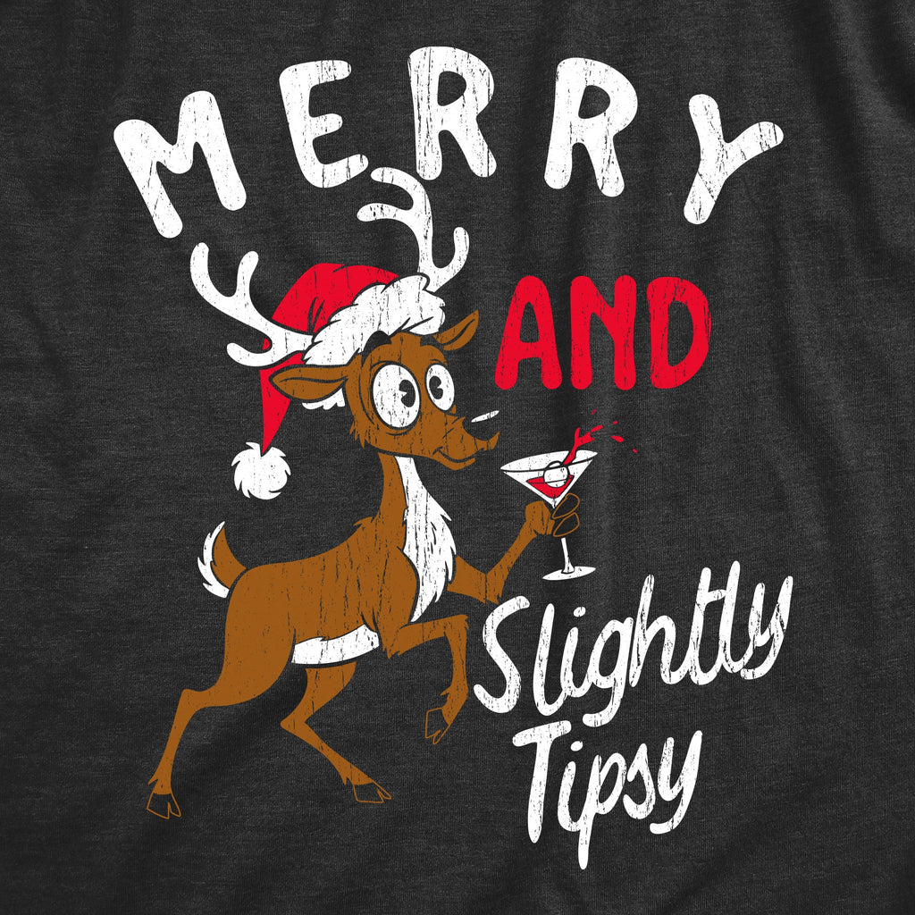 Merry And Slightly Tipsy Men's T Shirt