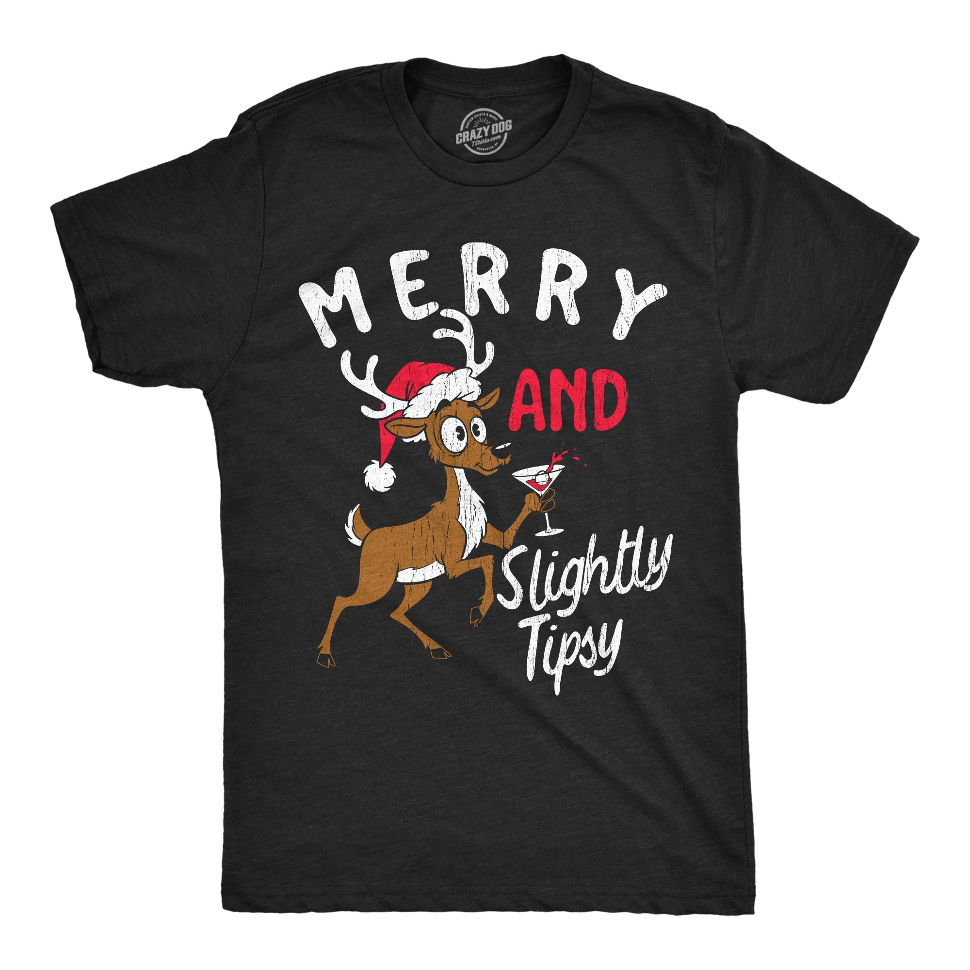 Merry And Slightly Tipsy Men's T Shirt