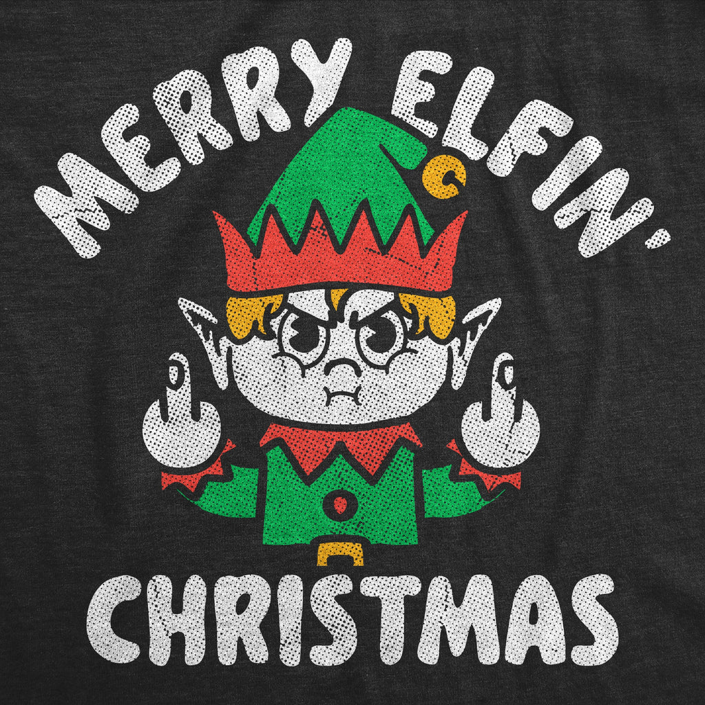 Merry Elfin Christmas Women's T Shirt