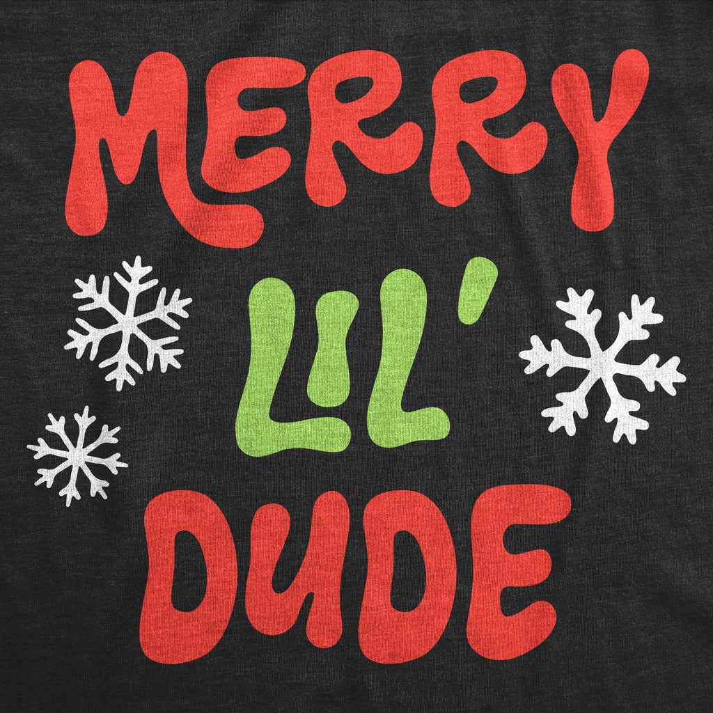 Merry Lil Dude Toddler T Shirt